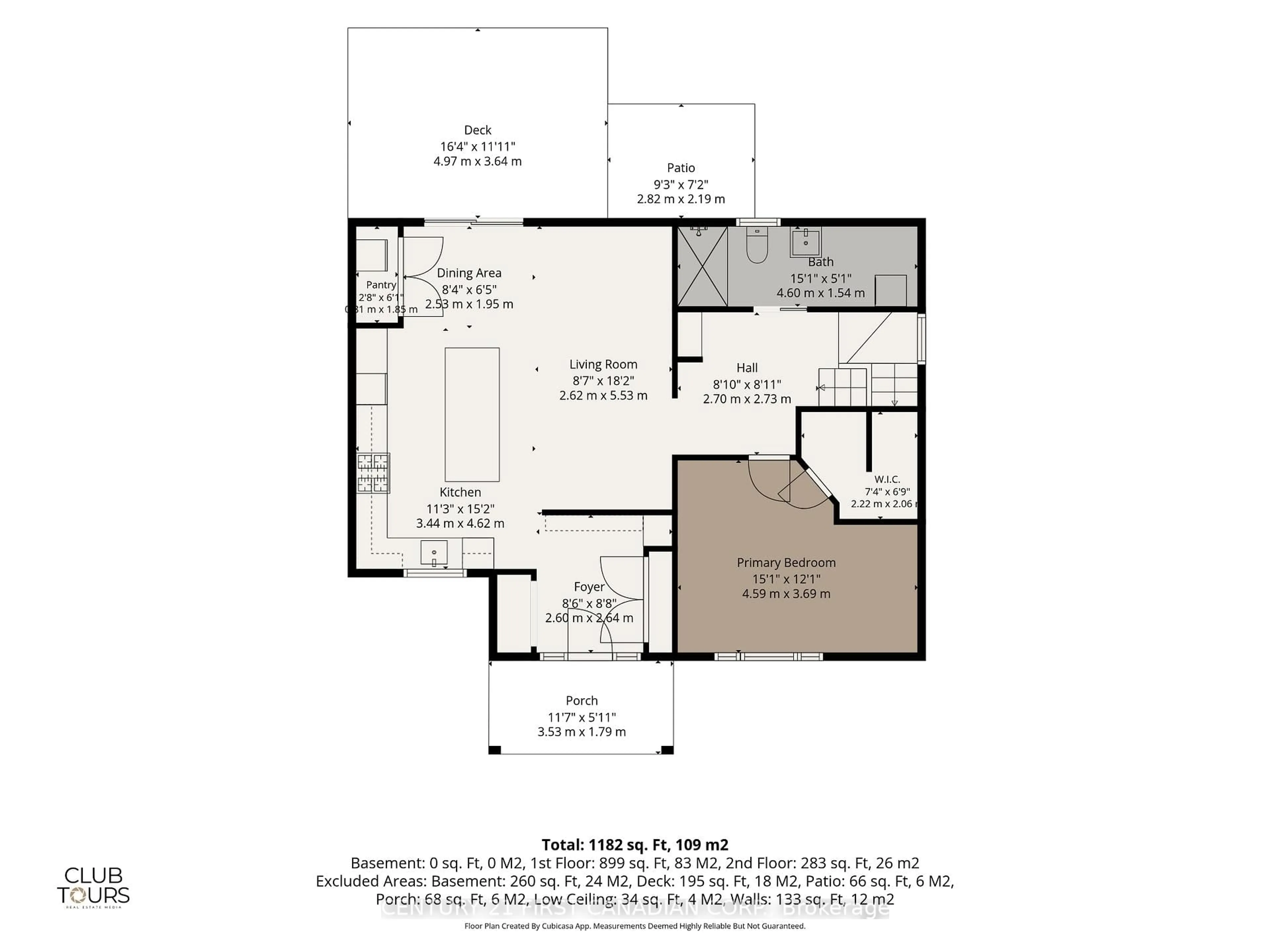 Floor plan for 8073 Francis St, Brooke-Alvinston Ontario N0N 1A0