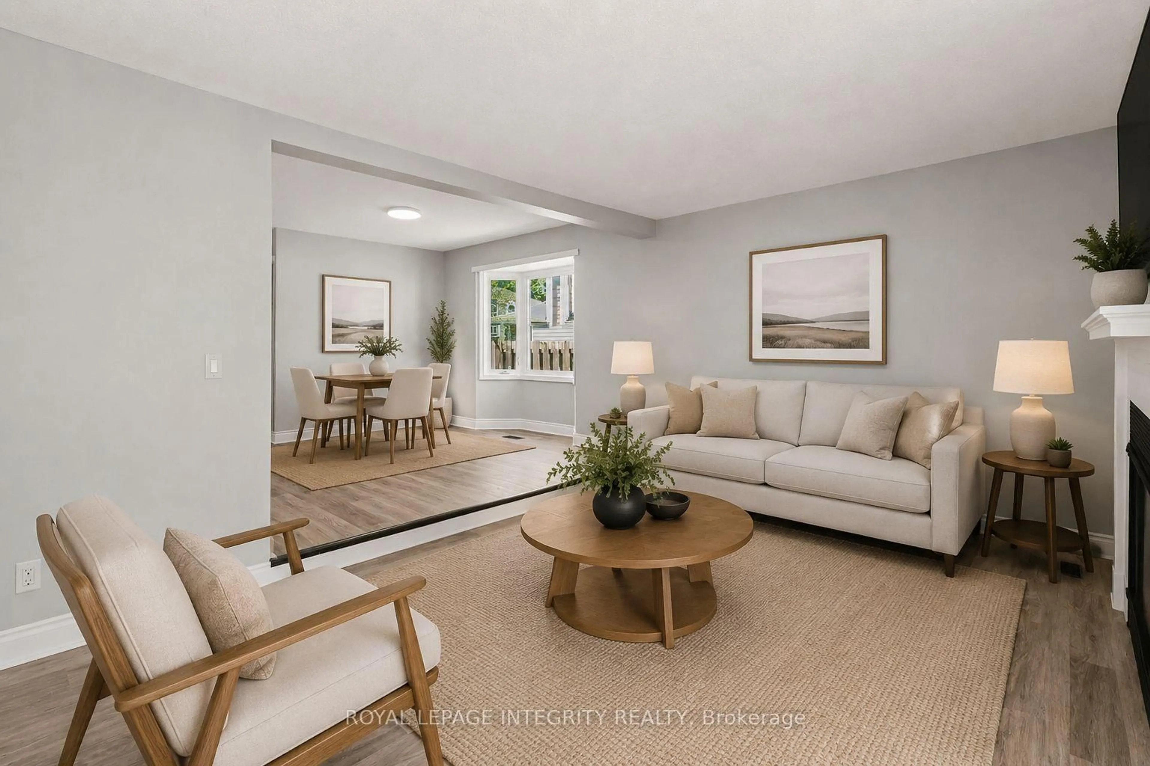 Living room with furniture, unknown for 1511 Thurlow St, Orleans Ontario K4A 2K9