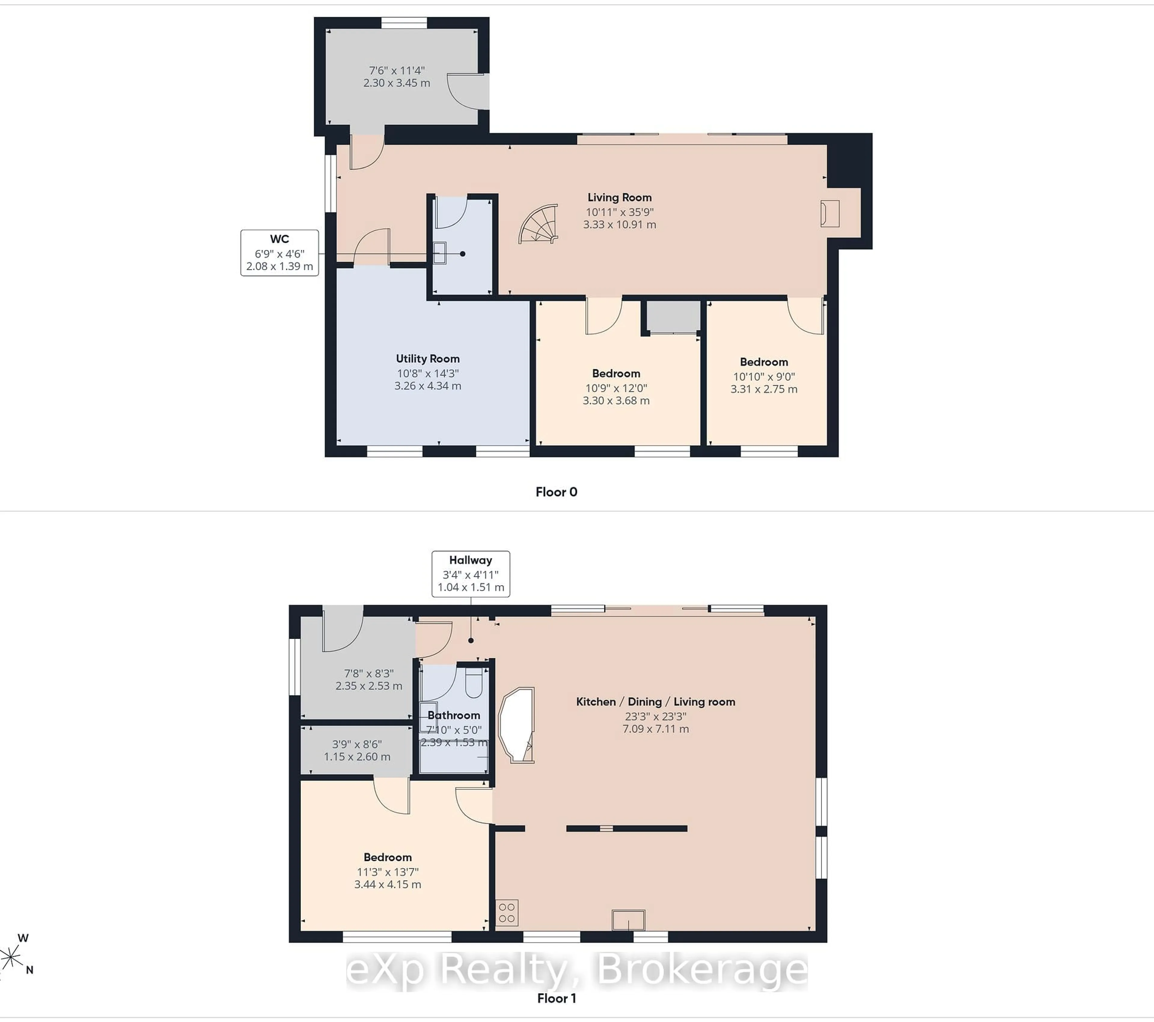 Floor plan for 26 Elgin St, Northern Bruce Peninsula Ontario N0H 2R0