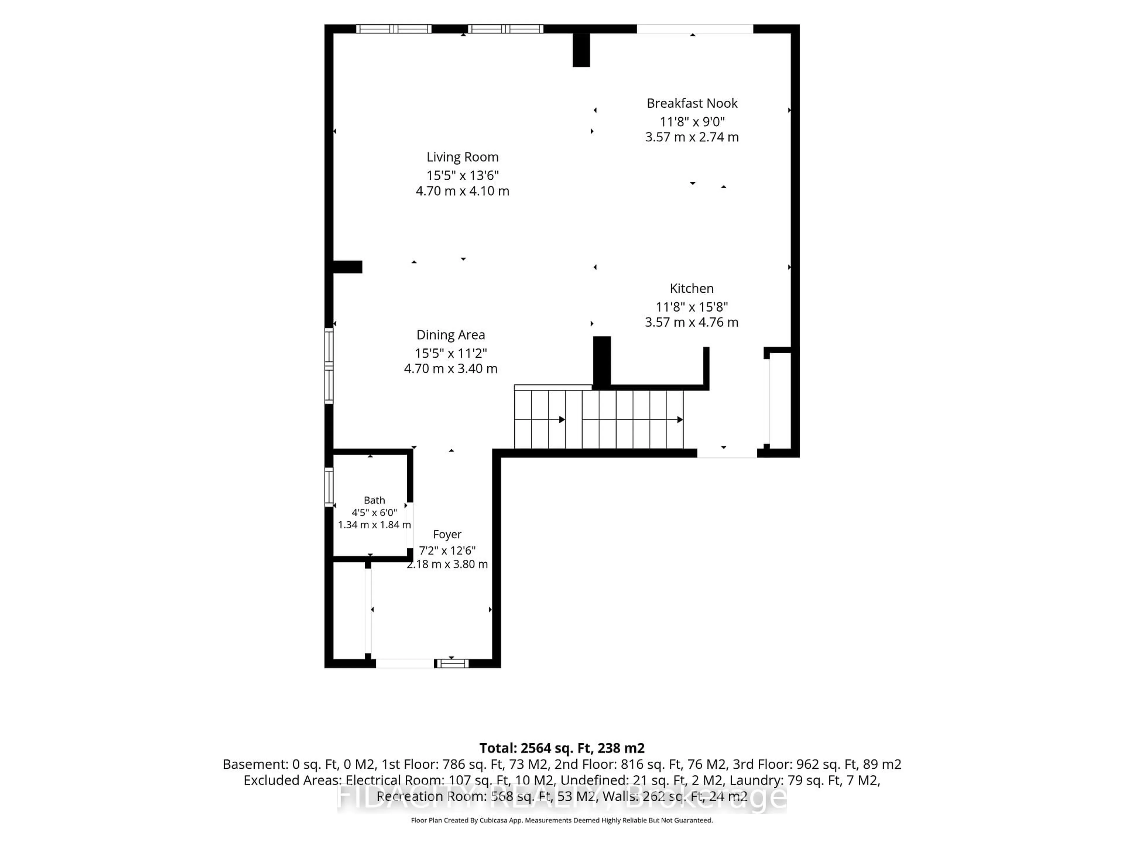 Floor plan for 622 Terrier Circ, Richmond Ontario K0A 2Z0