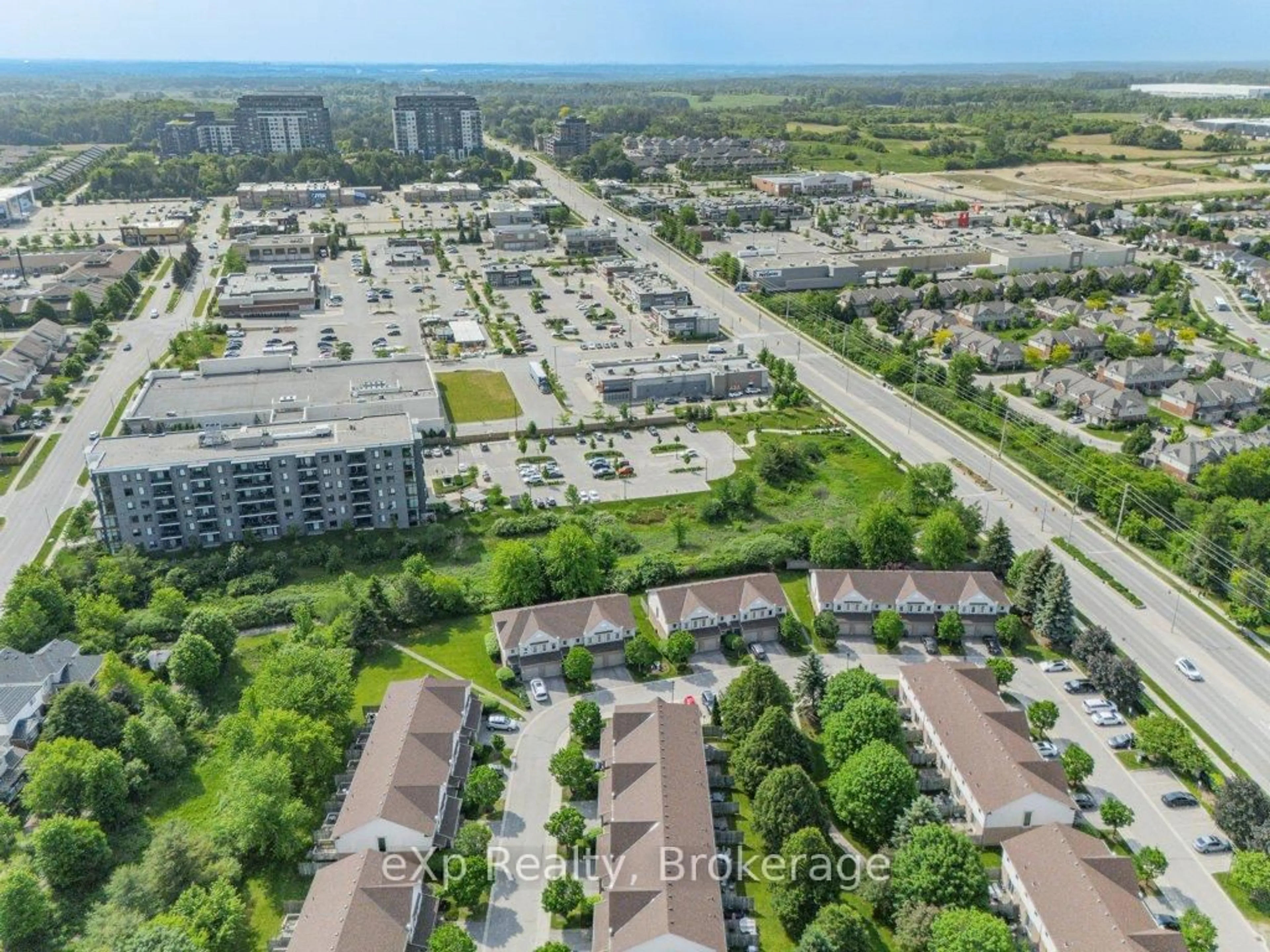A pic from outside/outdoor area/front of a property/back of a property/a pic from drone, unknown for 35 Roehampton Cres #44, Guelph Ontario N1L 1M8