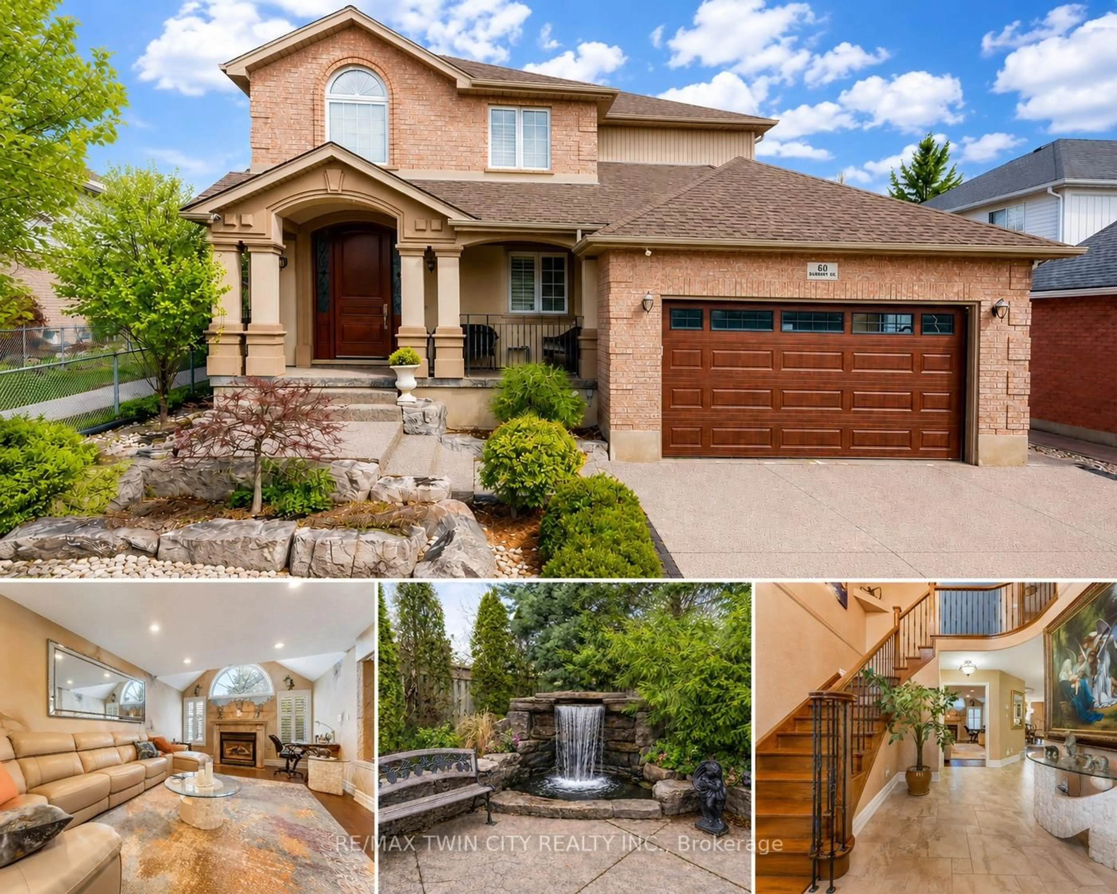 Home with brick exterior material, street for 60 Chandos Dr, Kitchener Ontario N2A 3C2