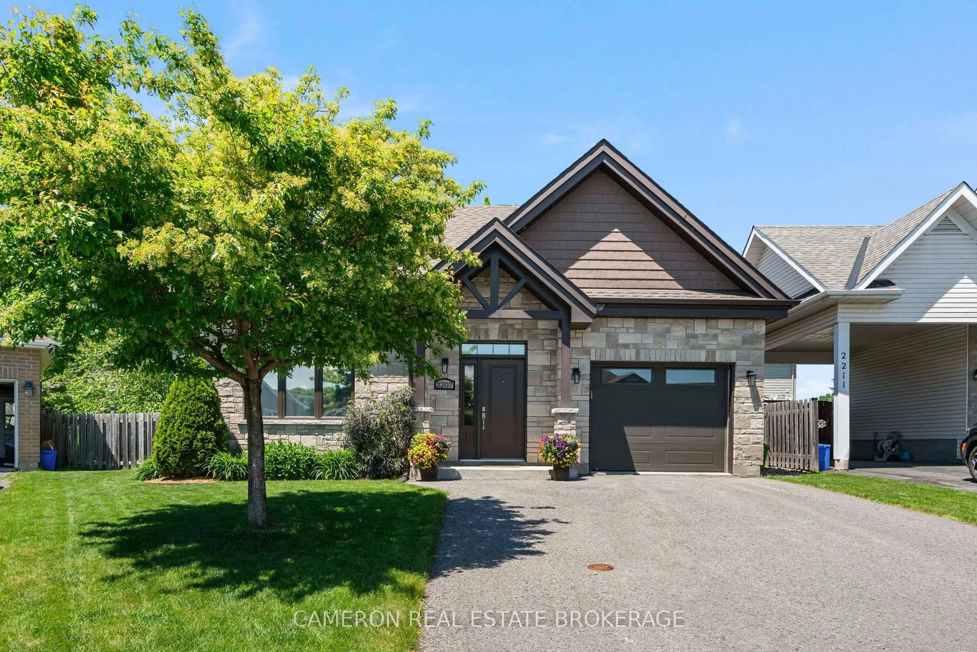 Home with brick exterior material, street for 2207 Heron Crt, Cornwall Ontario K6H 7P5