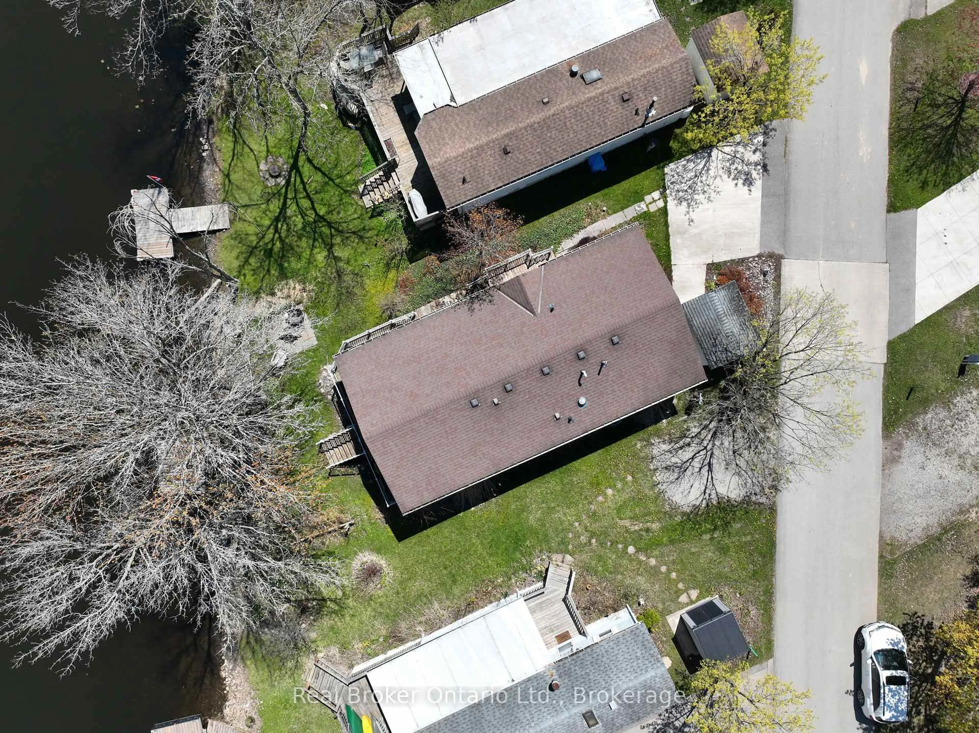 A pic from outside/outdoor area/front of a property/back of a property/a pic from drone, street for 13 Southline Ave #M24, Huron-Kinloss Ontario N2Z 2X5