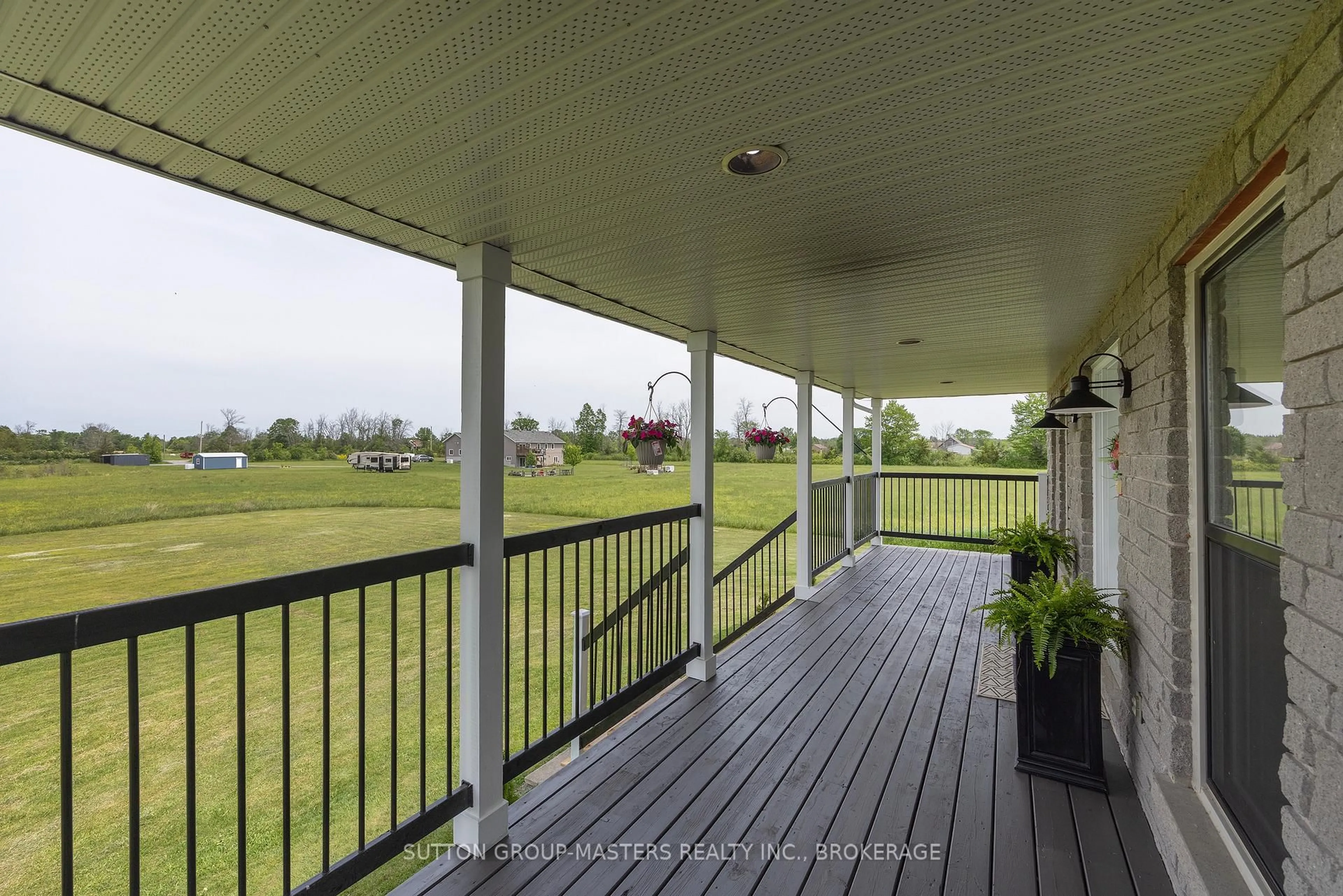 Patio, water/lake/river/ocean view for 5052 Bradford Rd, Harrowsmith Ontario K0H 1V0