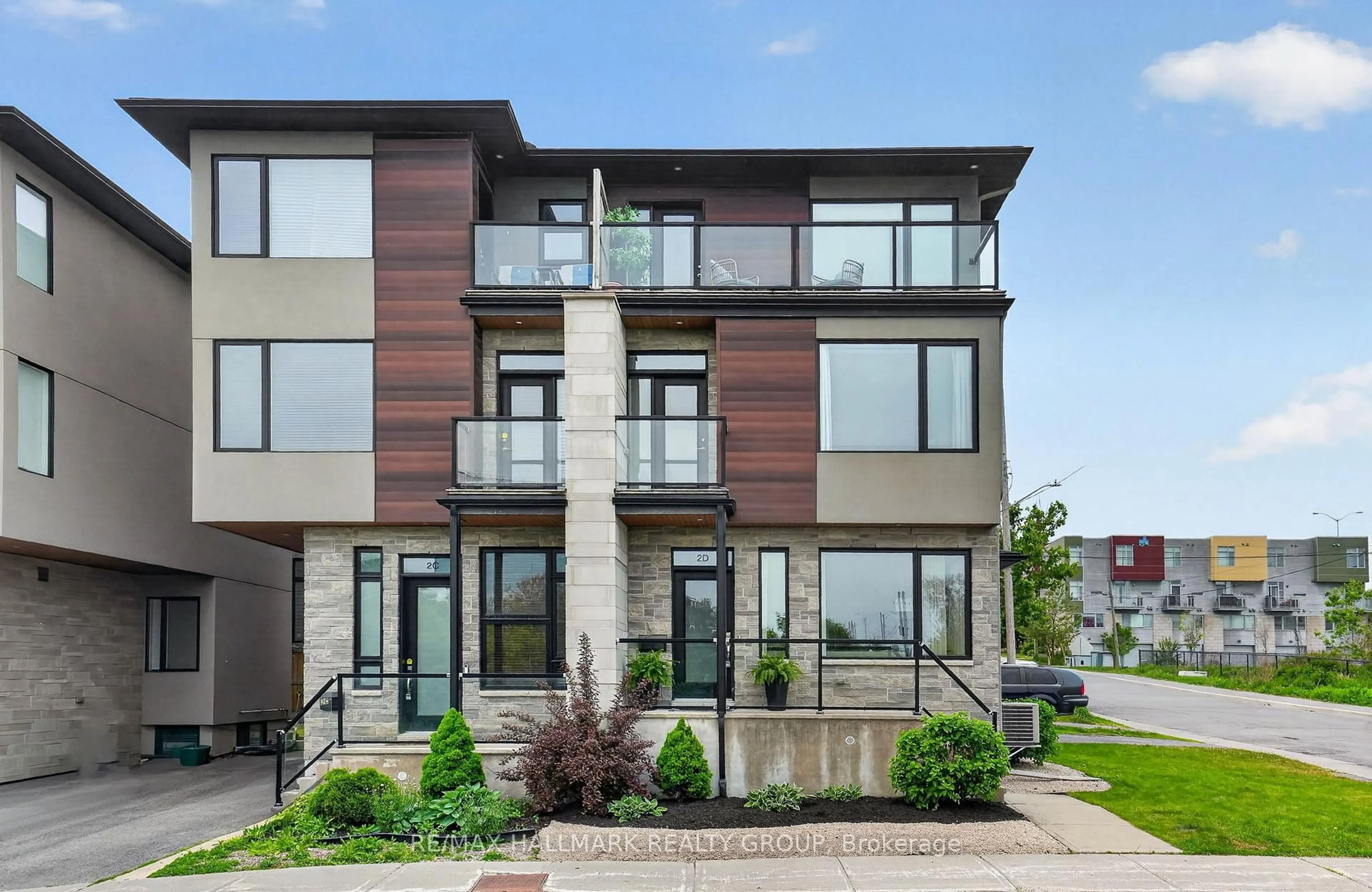 Home with brick exterior material, street for 2D Railway St, Ottawa Ontario K1S 4N9