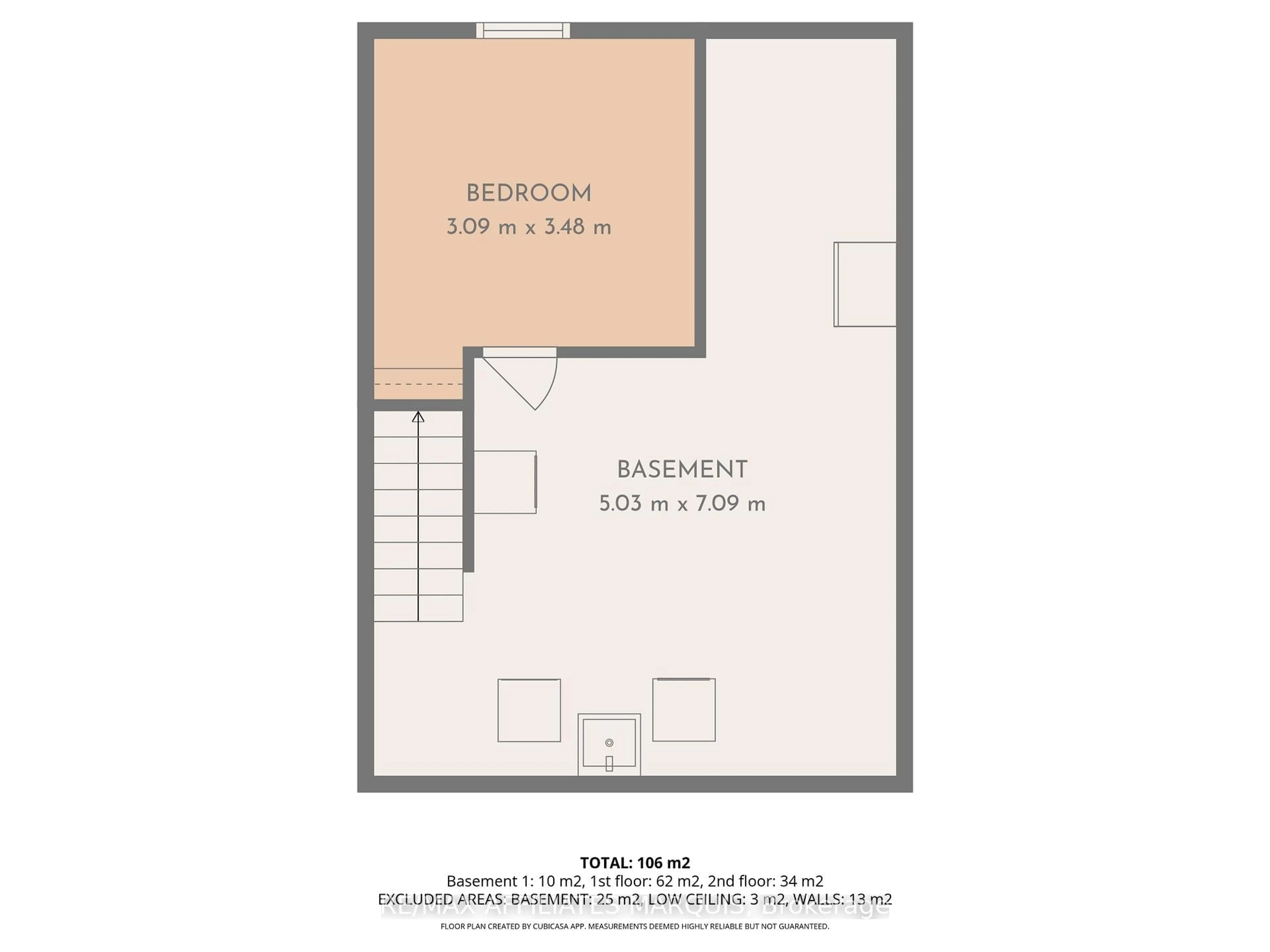 Floor plan for 120 Queen St, Smiths Falls Ontario K7A 3N6