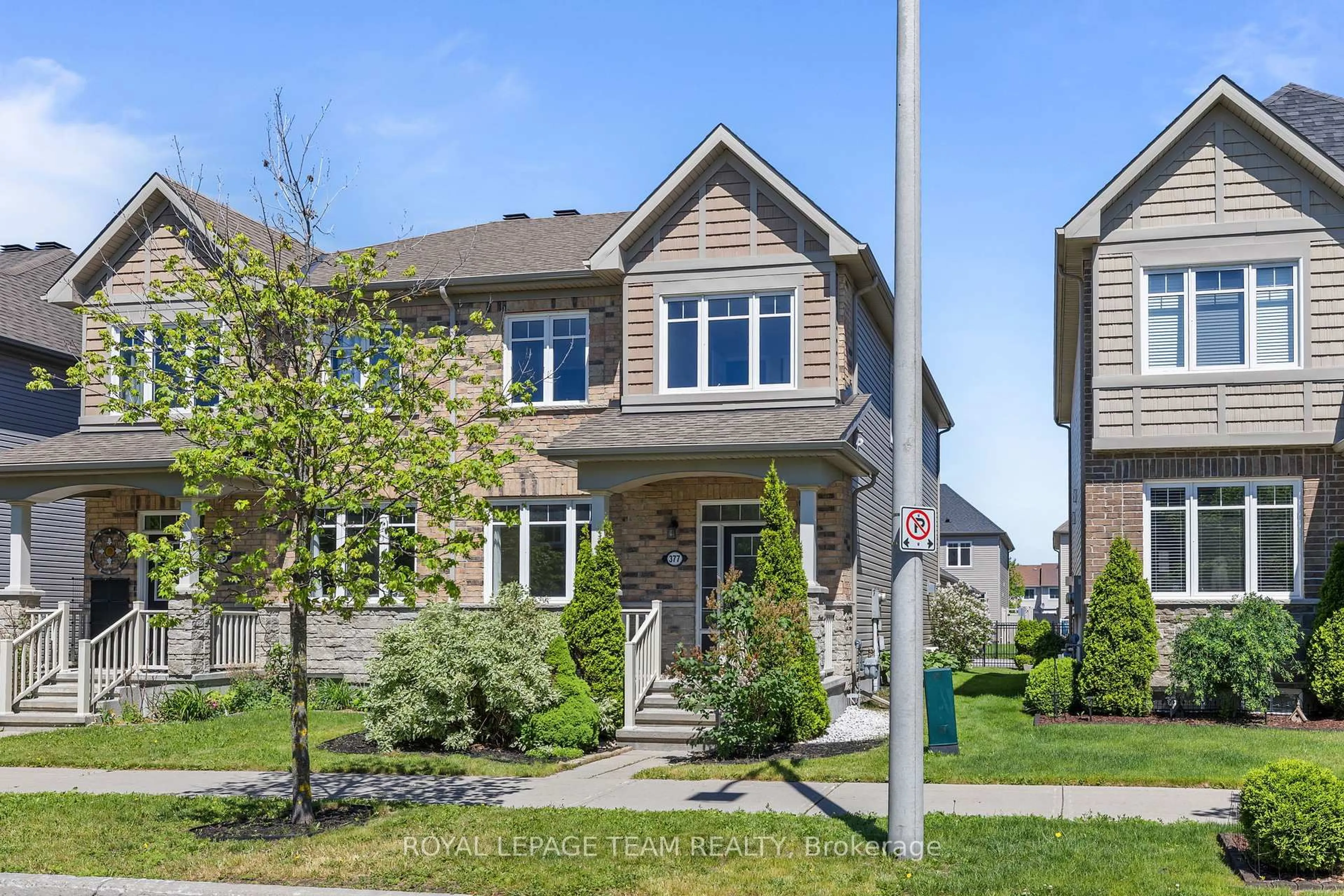 Home with brick exterior material, street for 377 Sweetflag St, Ottawa Ontario K2J 5Y7