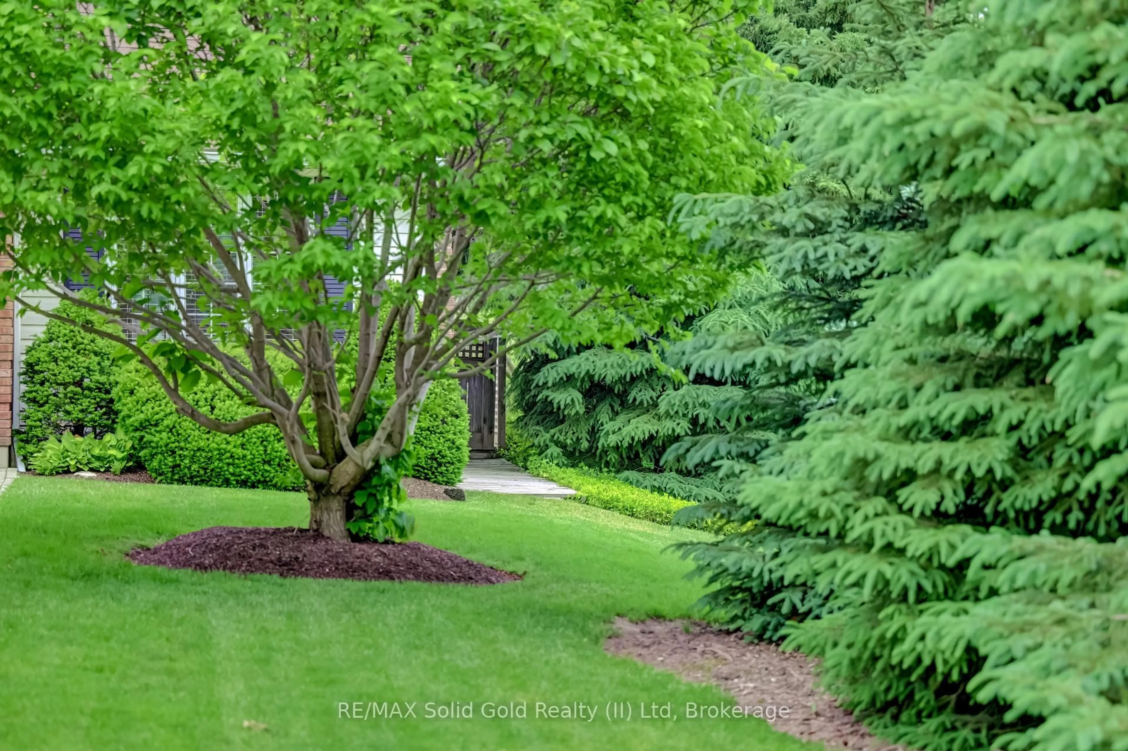 Patio, forest/trees view for 11 Lorraine Dr, Wellesley Ontario N0B 2A0