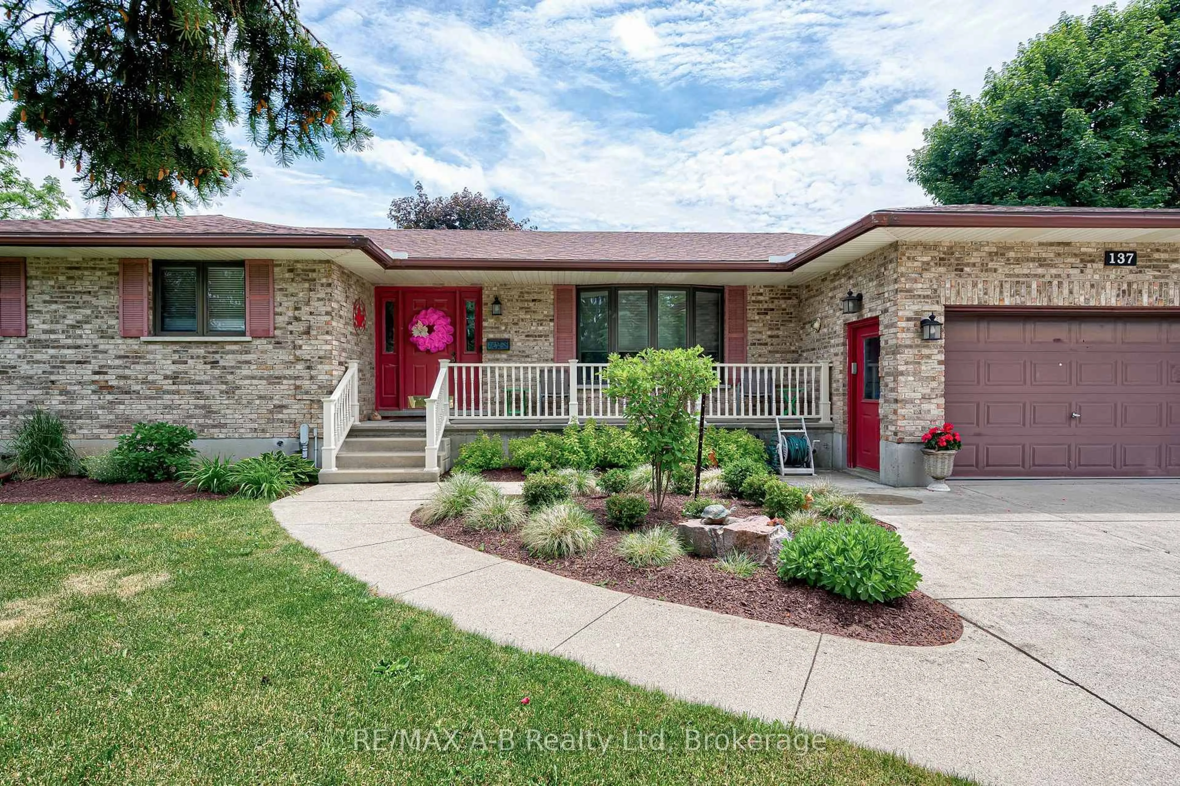 Home with brick exterior material, street for 137 Mitchell Crt, West Perth Ontario N0K 1N0