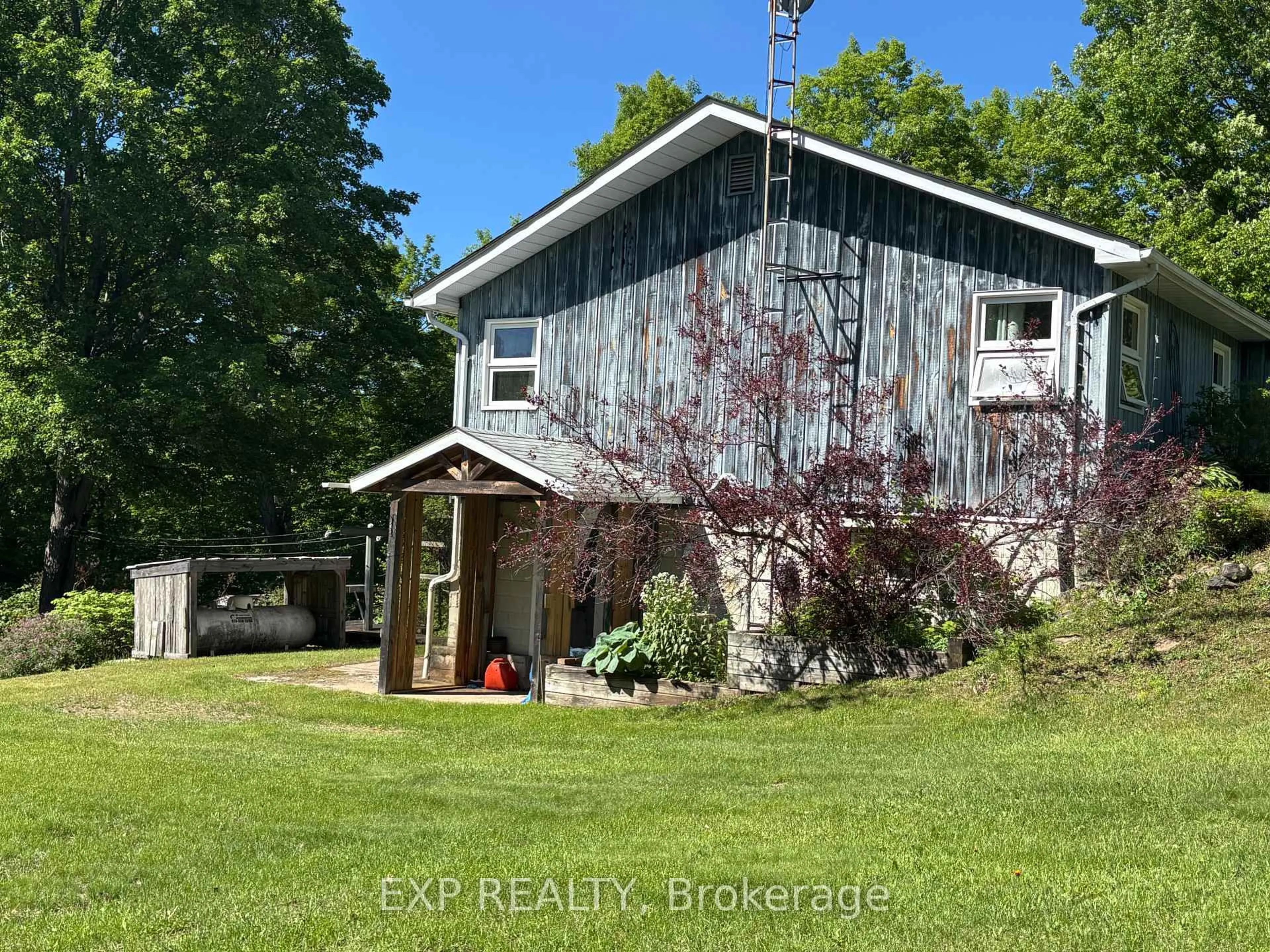 A pic from outside/outdoor area/front of a property/back of a property/a pic from drone, unknown for 499 Centreview Rd, Combermere Ontario K0J 1L0