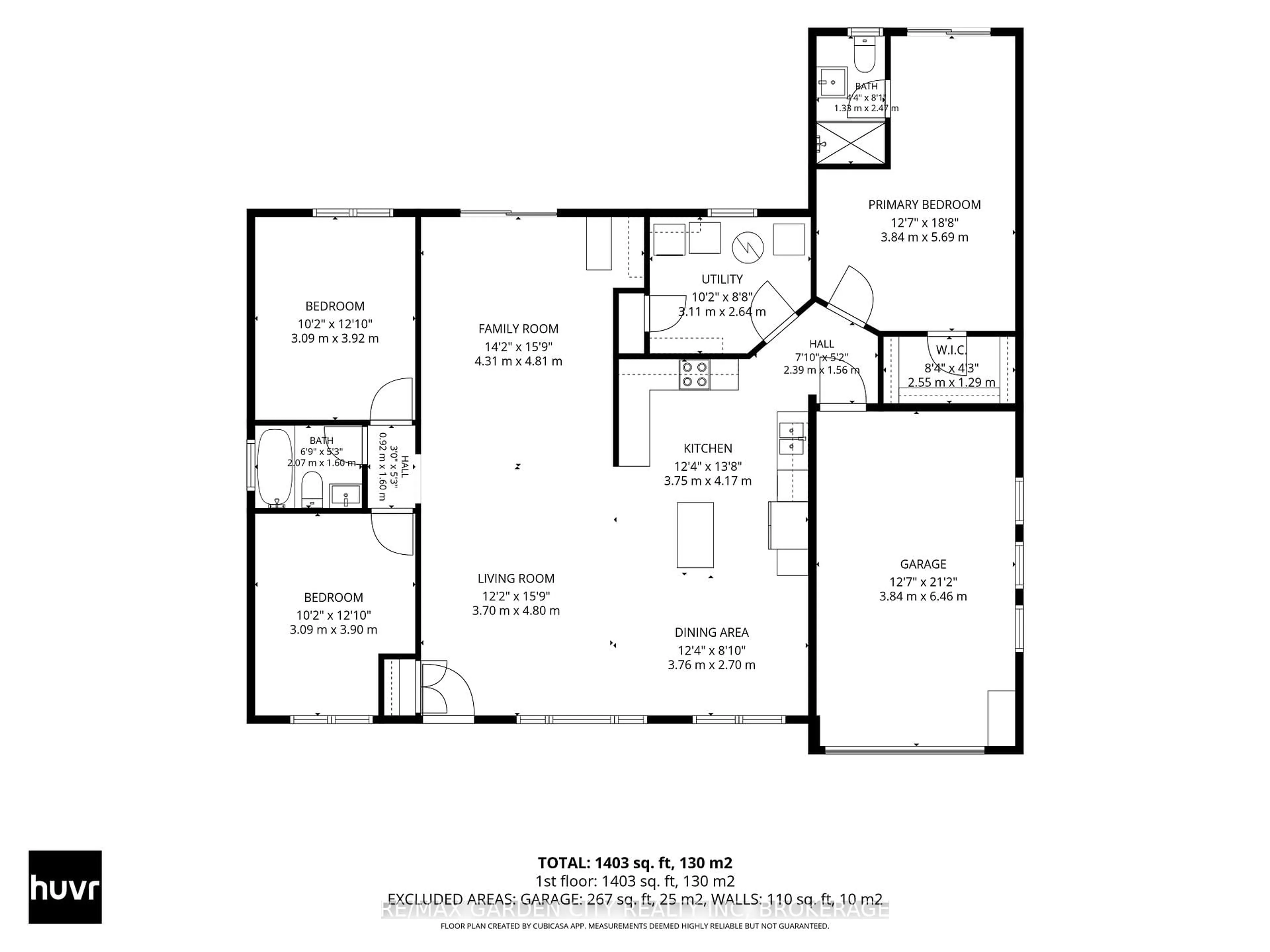 Floor plan for 50 Beamer Ave, St. Catharines Ontario L2M 2L3
