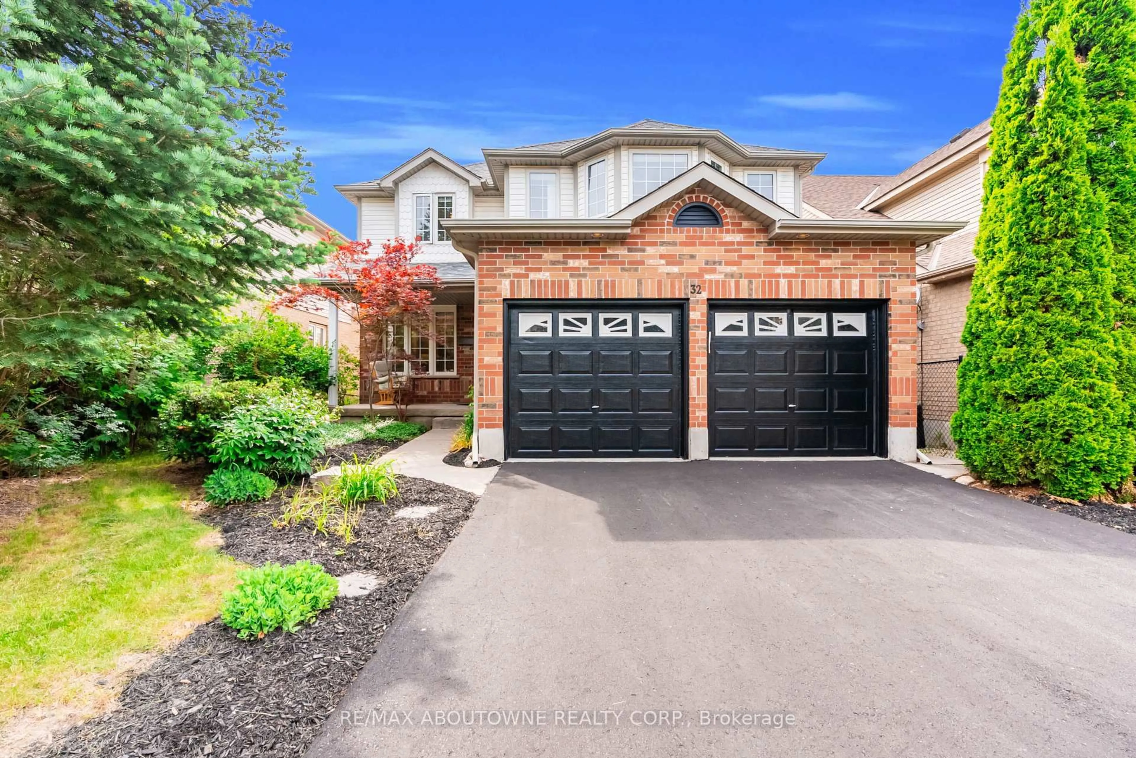 Home with brick exterior material, street for 32 Jenson Blvd, Guelph Ontario N1L 1L1