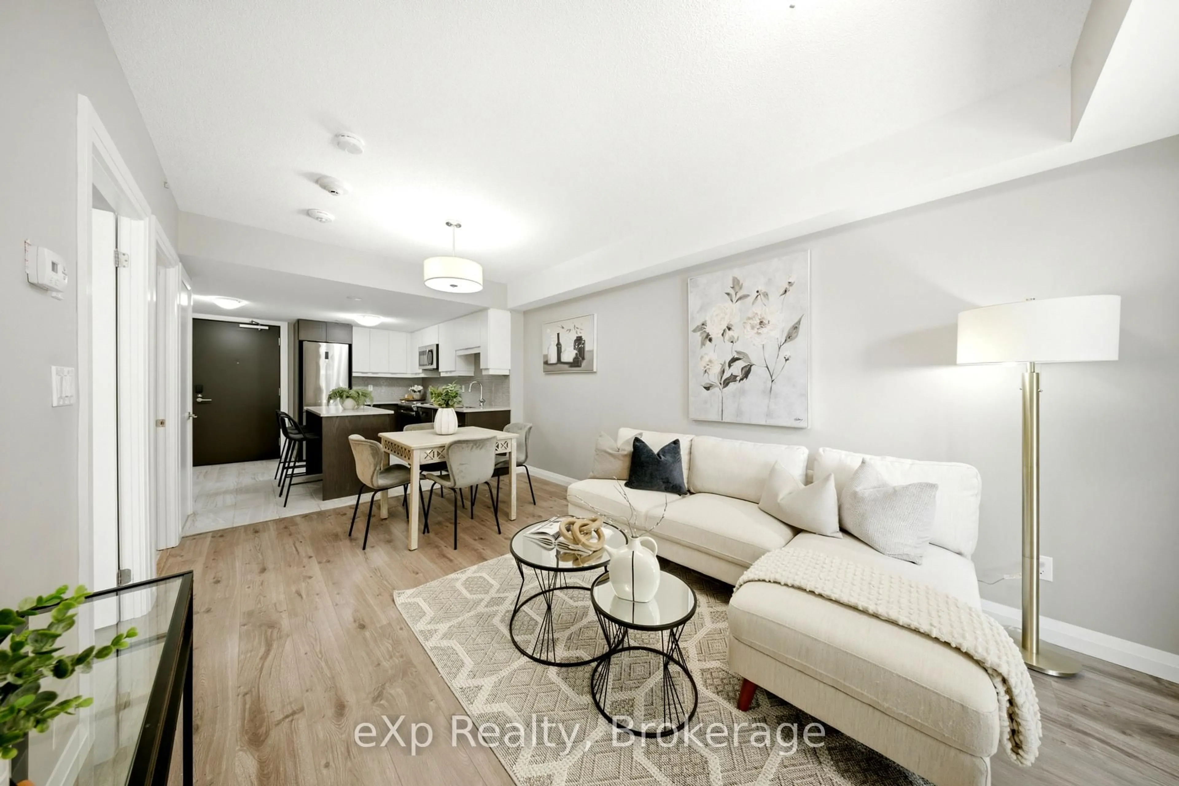 Living room with furniture, unknown for 63 Arthur St #205, Guelph Ontario N1E 0A8