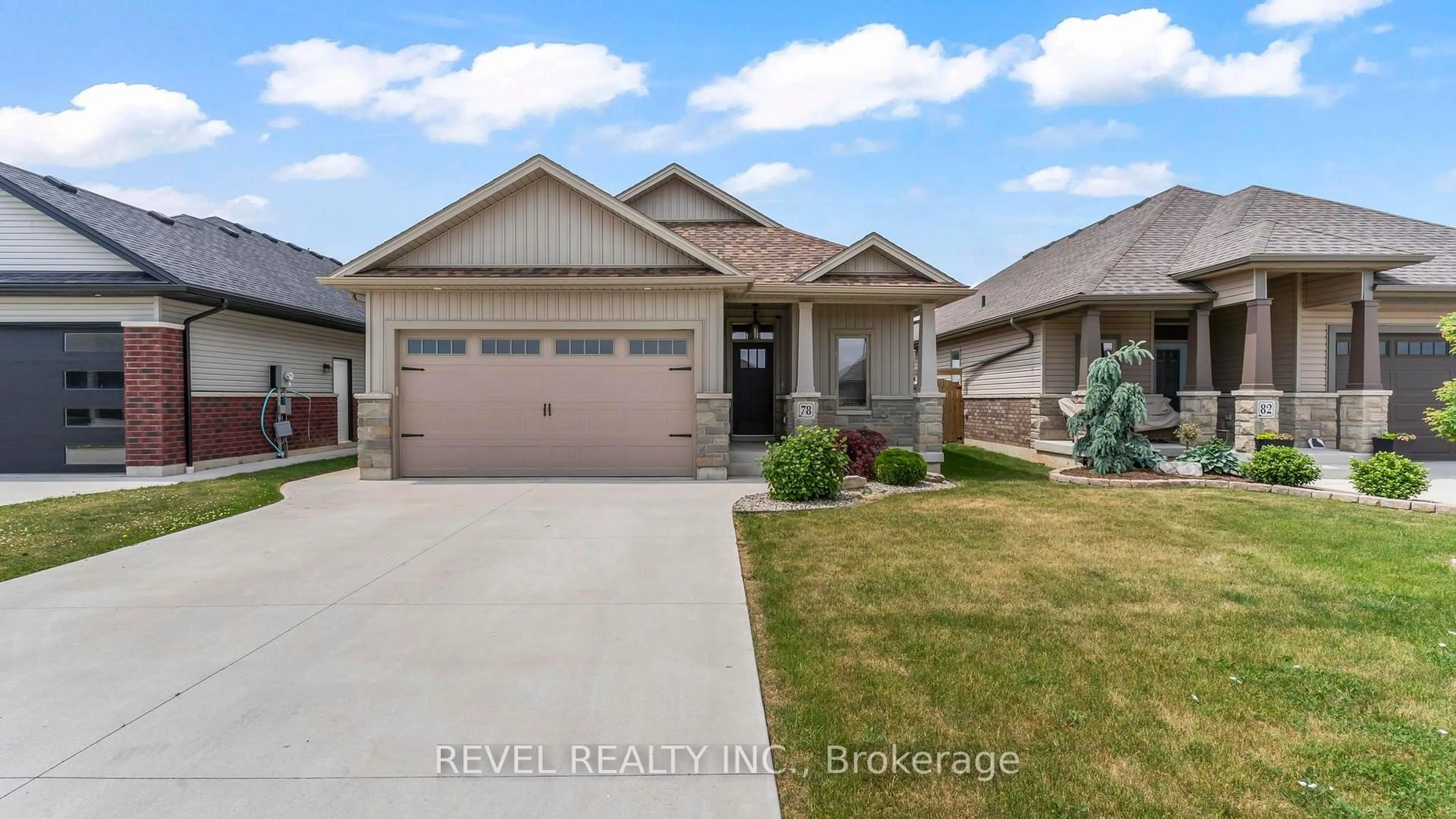 Home with brick exterior material, street for 78 Evening Dr, Chatham-Kent Ontario N7L 0B6