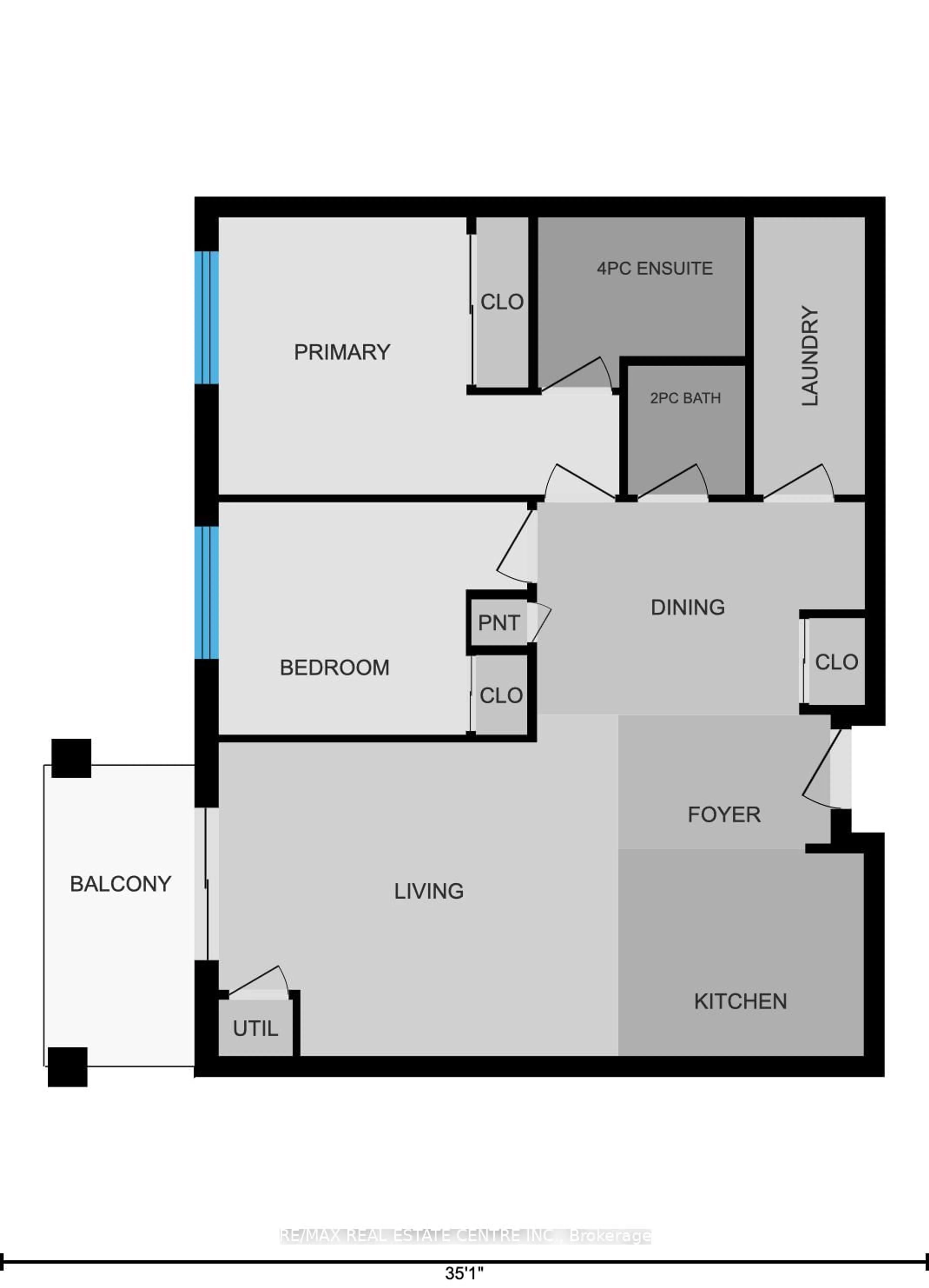 Floor plan for 625 St David St #213, Centre Wellington Ontario N1M 0A8
