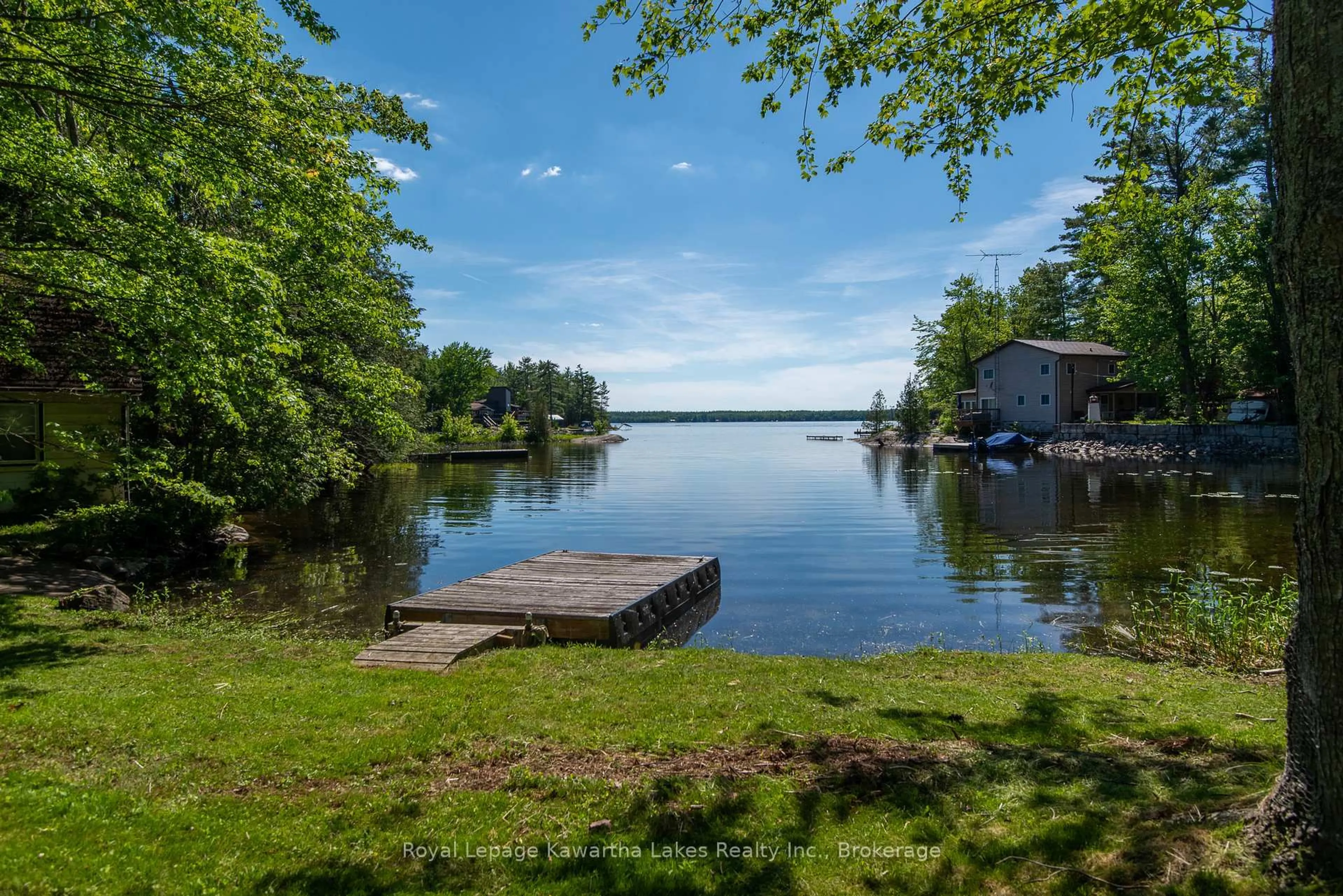 Patio, water/lake/river/ocean view for 40 Wembley Dr, Kawartha Lakes Ontario K0M 1N0