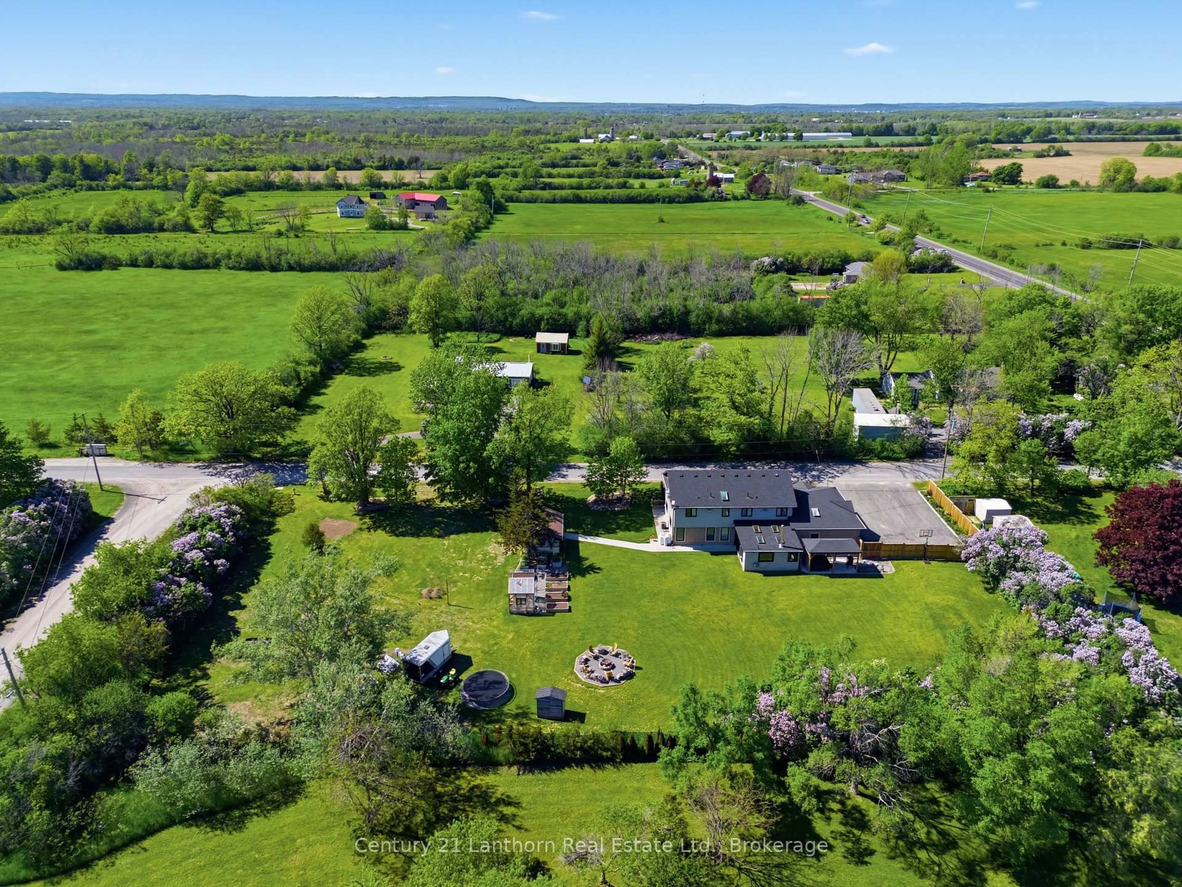 A pic from outside/outdoor area/front of a property/back of a property/a pic from drone, unknown for 13 Blakely Rd, Prince Edward County Ontario K0K 1T0