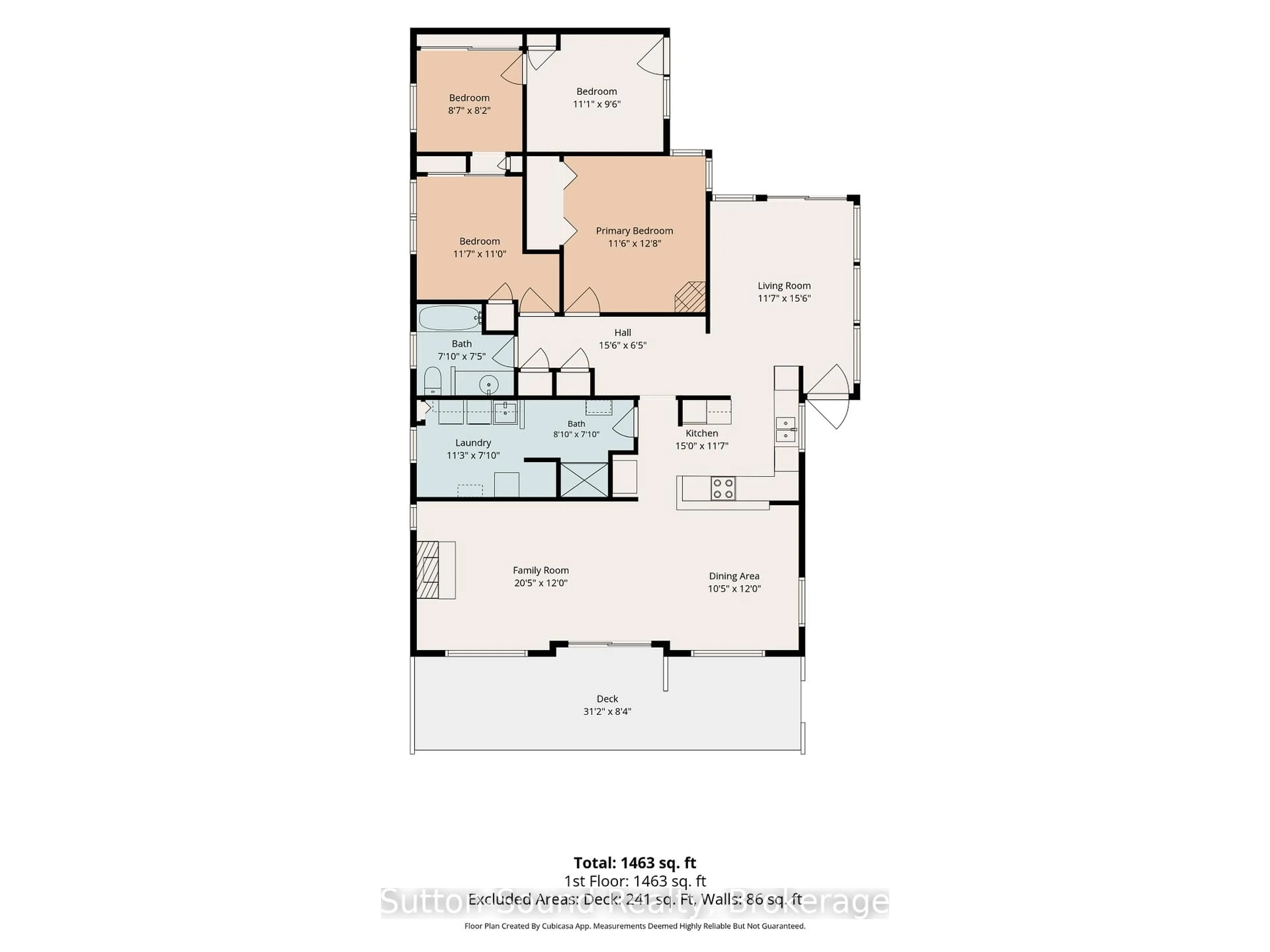 Floor plan for 152 Old Mill Rd, Georgian Bluffs Ontario N0H 2T0