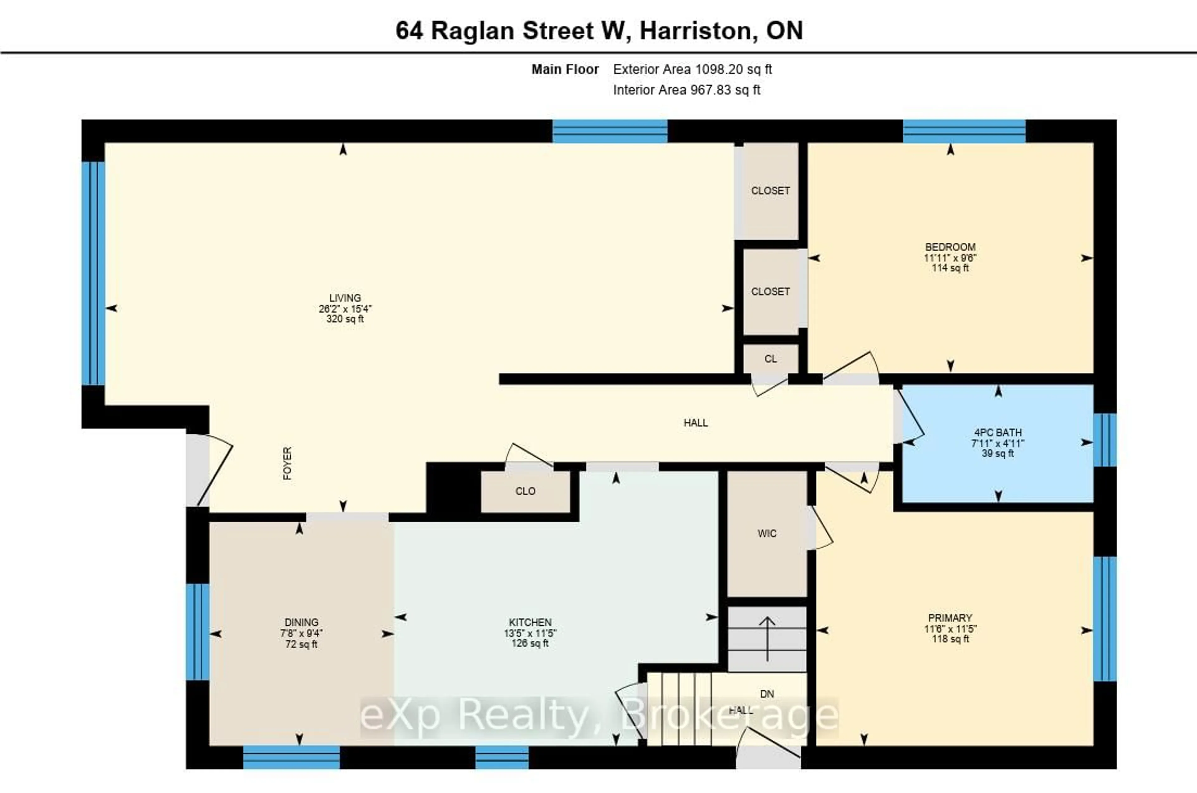 Floor plan for 64 Raglan St, Minto Ontario N0G 1Z0