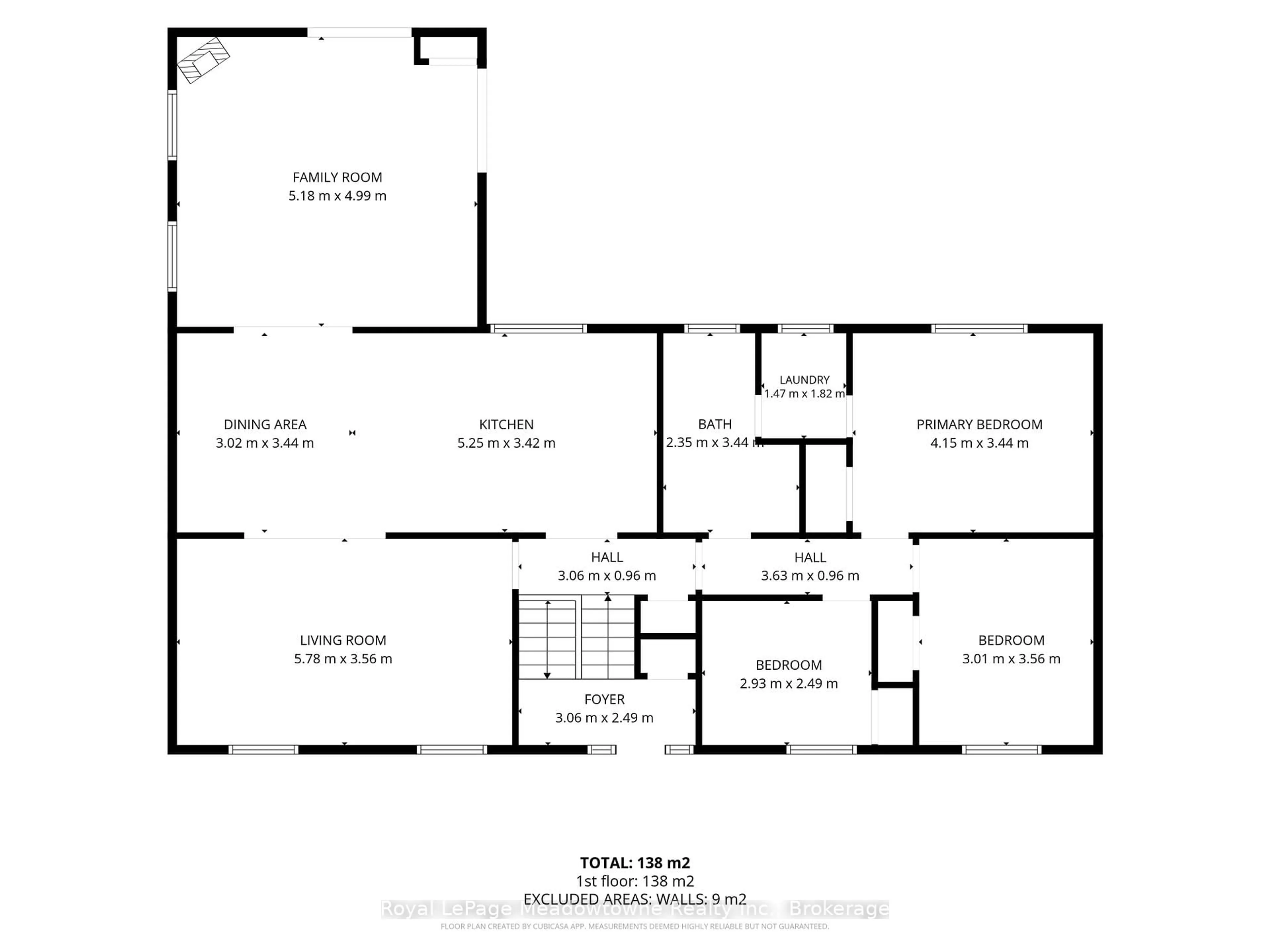 Floor plan for 12 Huntsman Gate, Hamilton Ontario L8N 2Z7