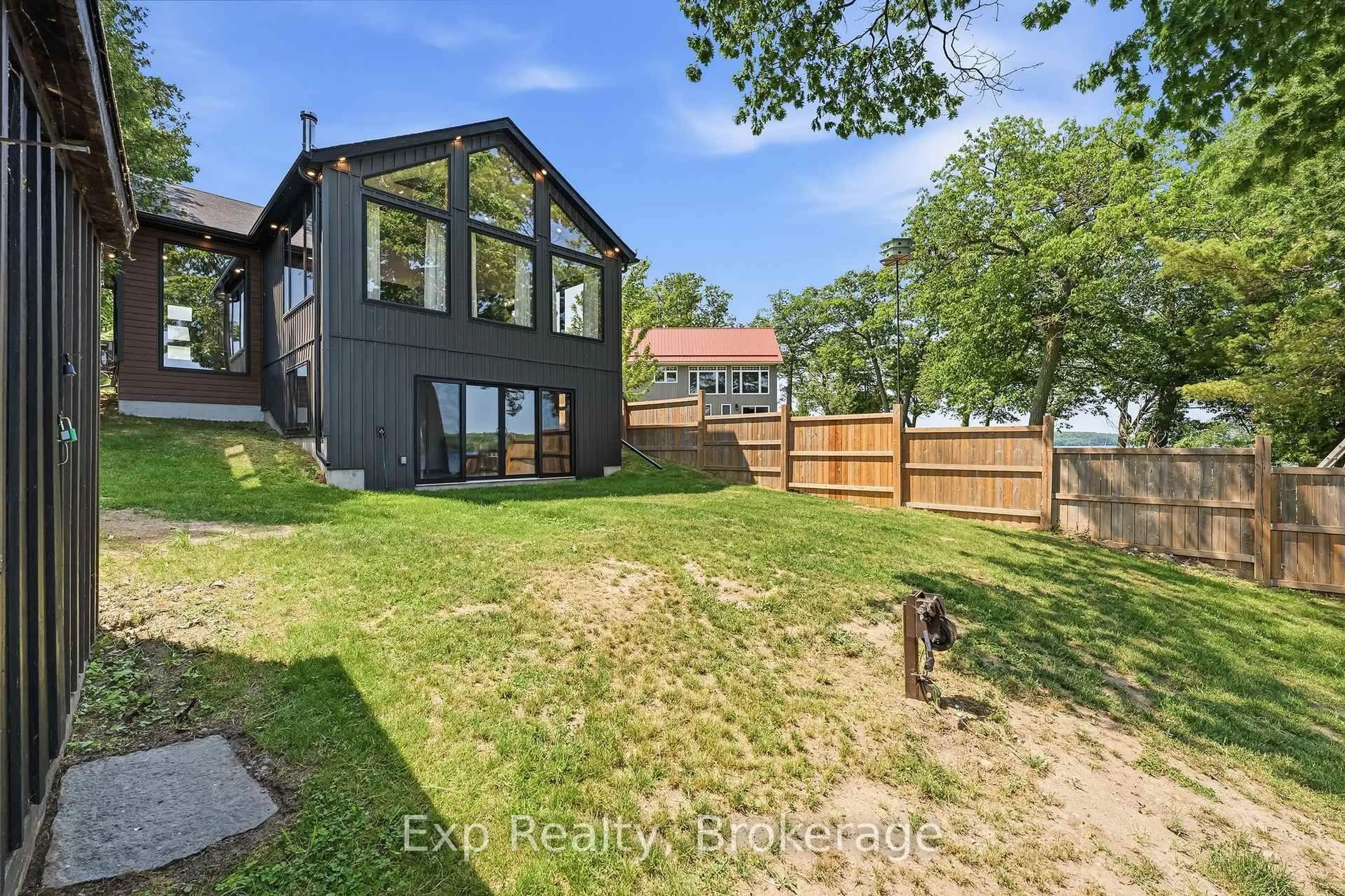 A pic from outside/outdoor area/front of a property/back of a property/a pic from drone, unknown for 8745 Shearer Pt Rd, Alnwick/Haldimand Ontario K0K 2X0