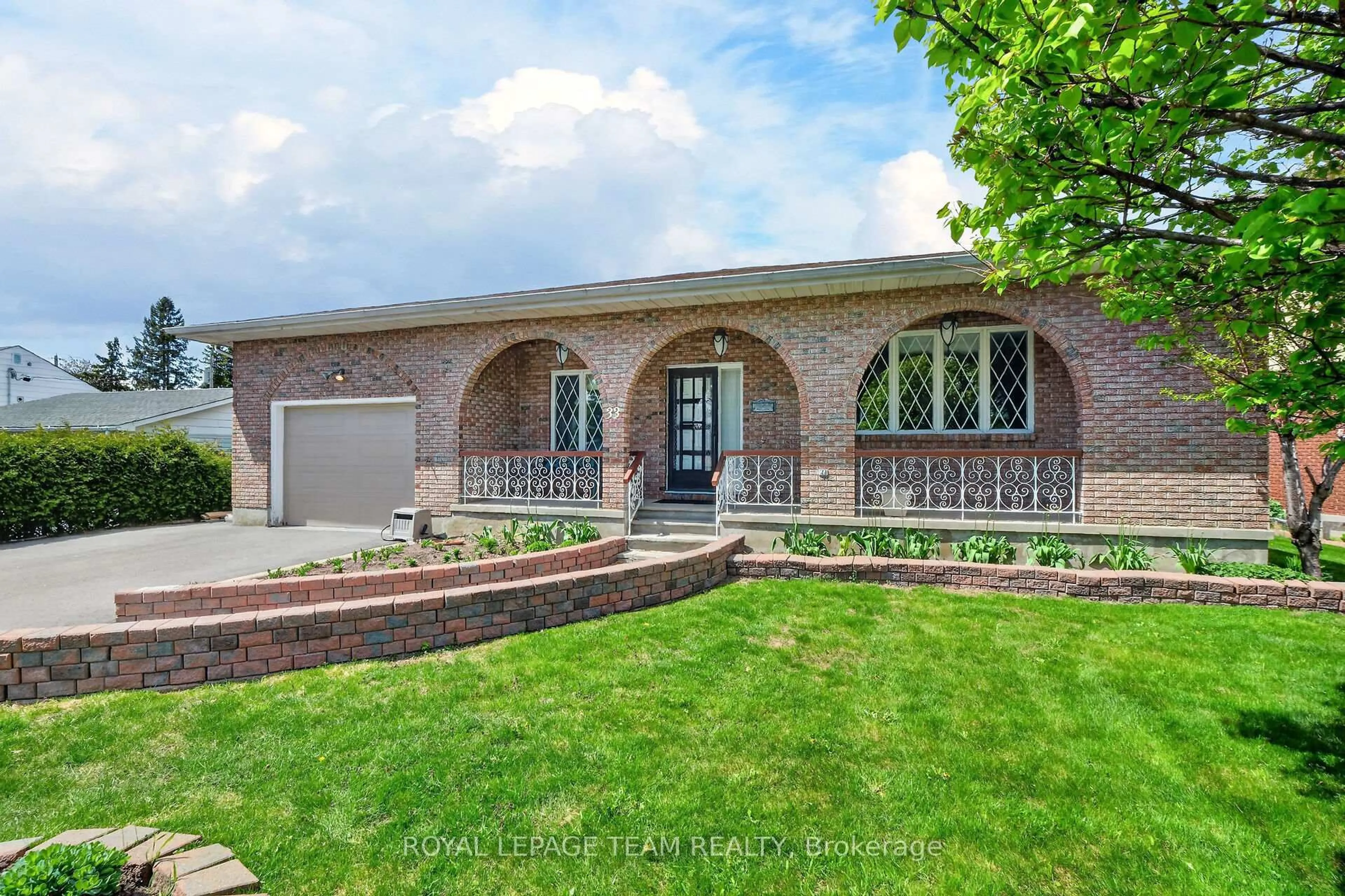 Home with brick exterior material, street for 33 Norice St, Ottawa Ontario K2G 2X3