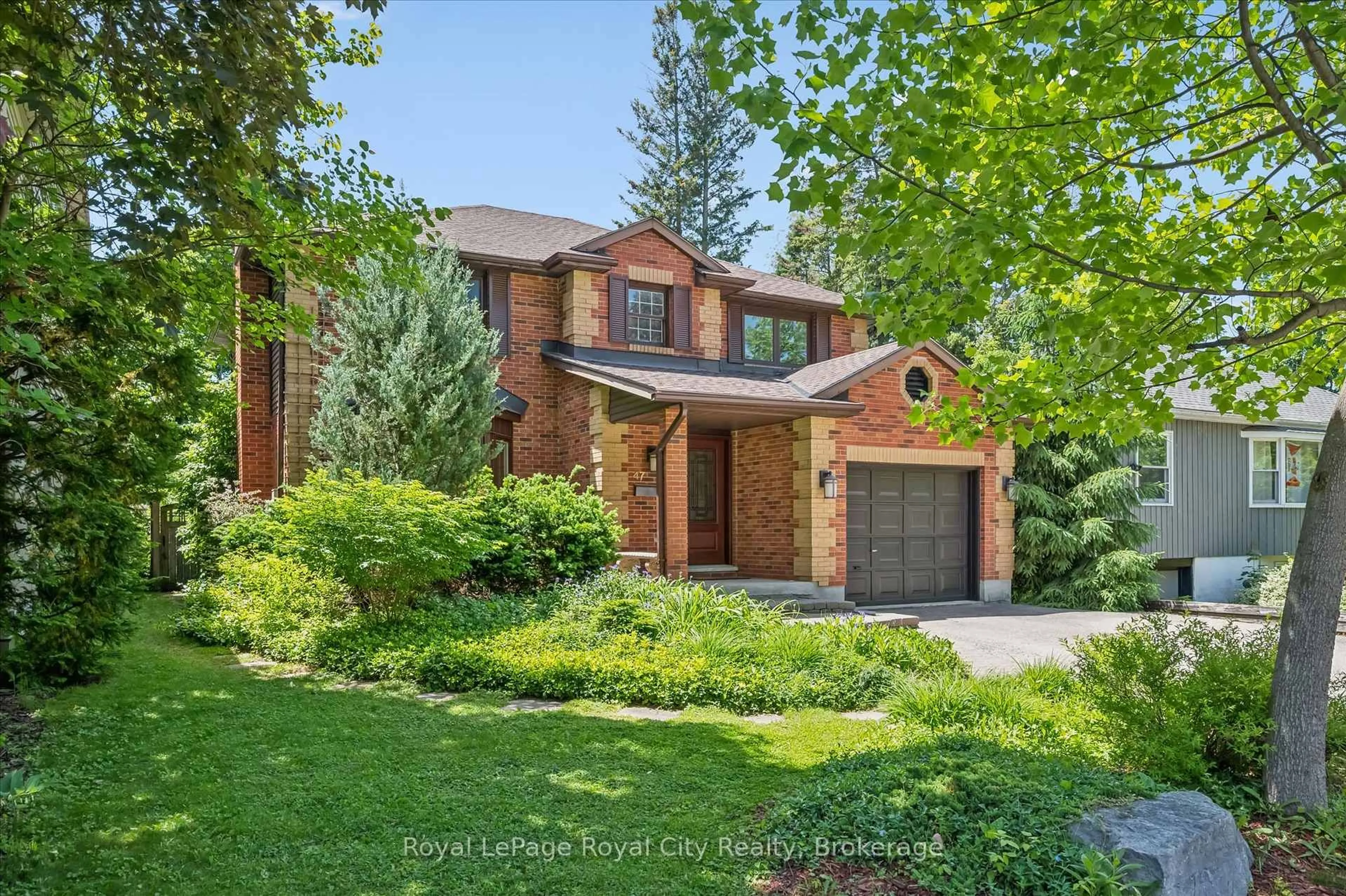 Home with brick exterior material, street for 47 Caledonia St, Guelph Ontario N1G 2C8