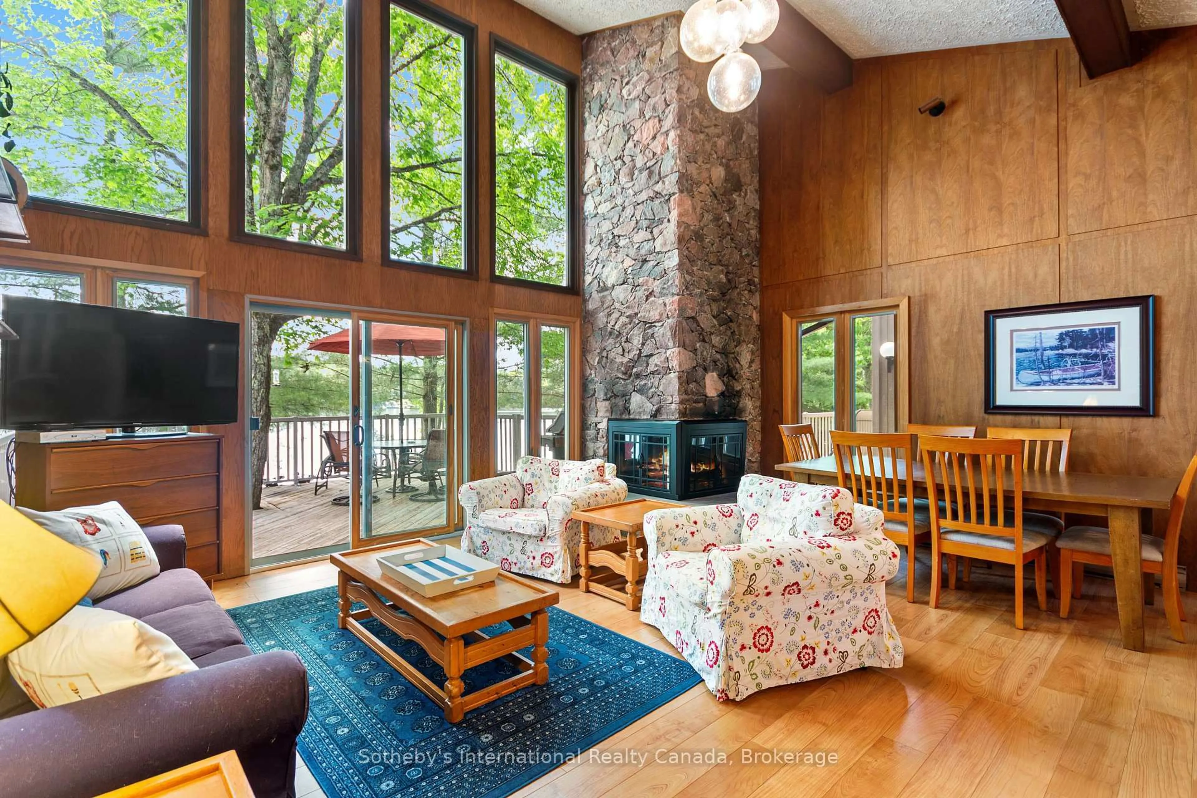 Living room with furniture, unknown for 37 Fox Back Rd, The Archipelago Ontario P0C 1H0