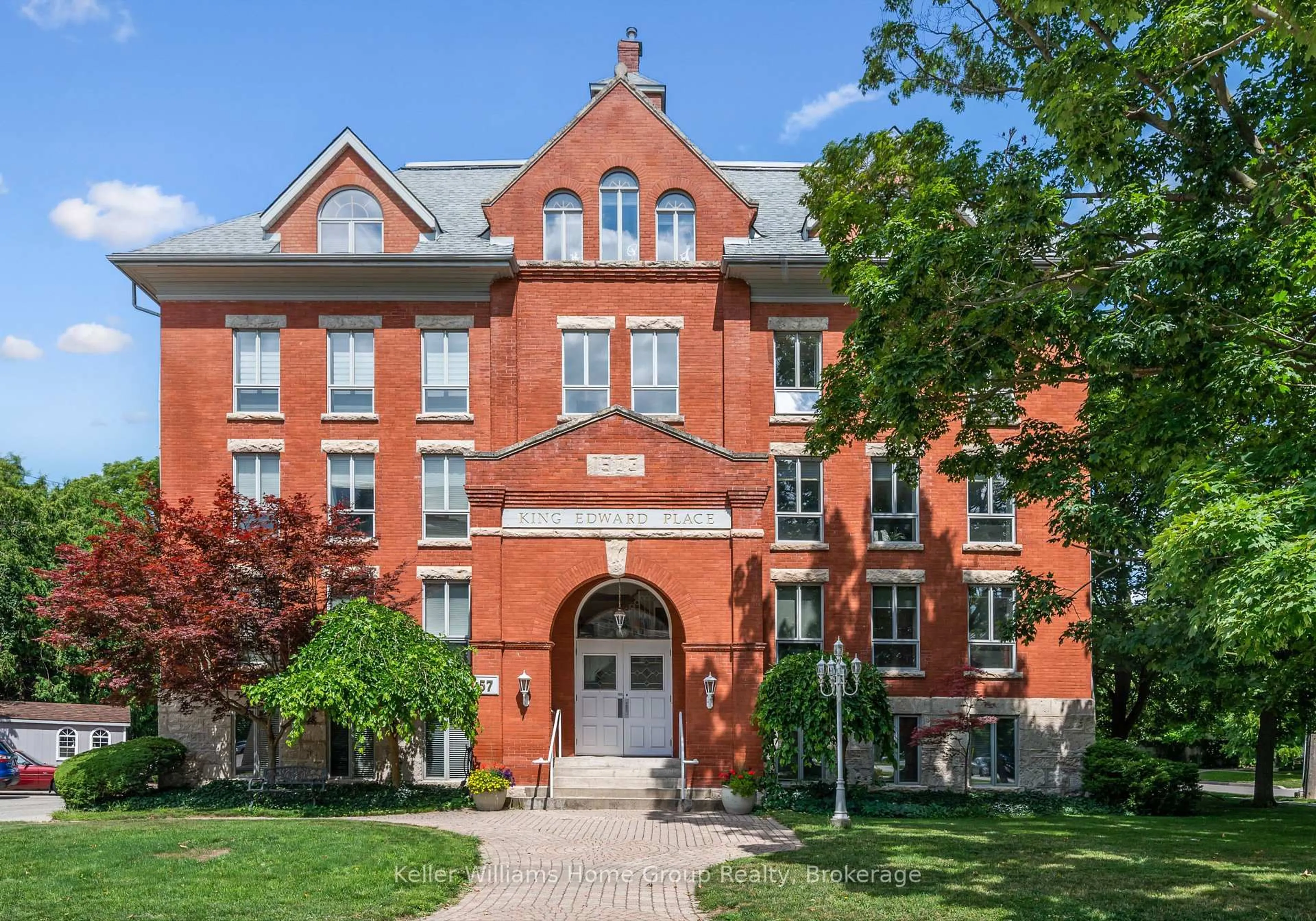 Home with brick exterior material, building for 57 SUFFOLK St #408, Guelph Ontario N1H 2J1