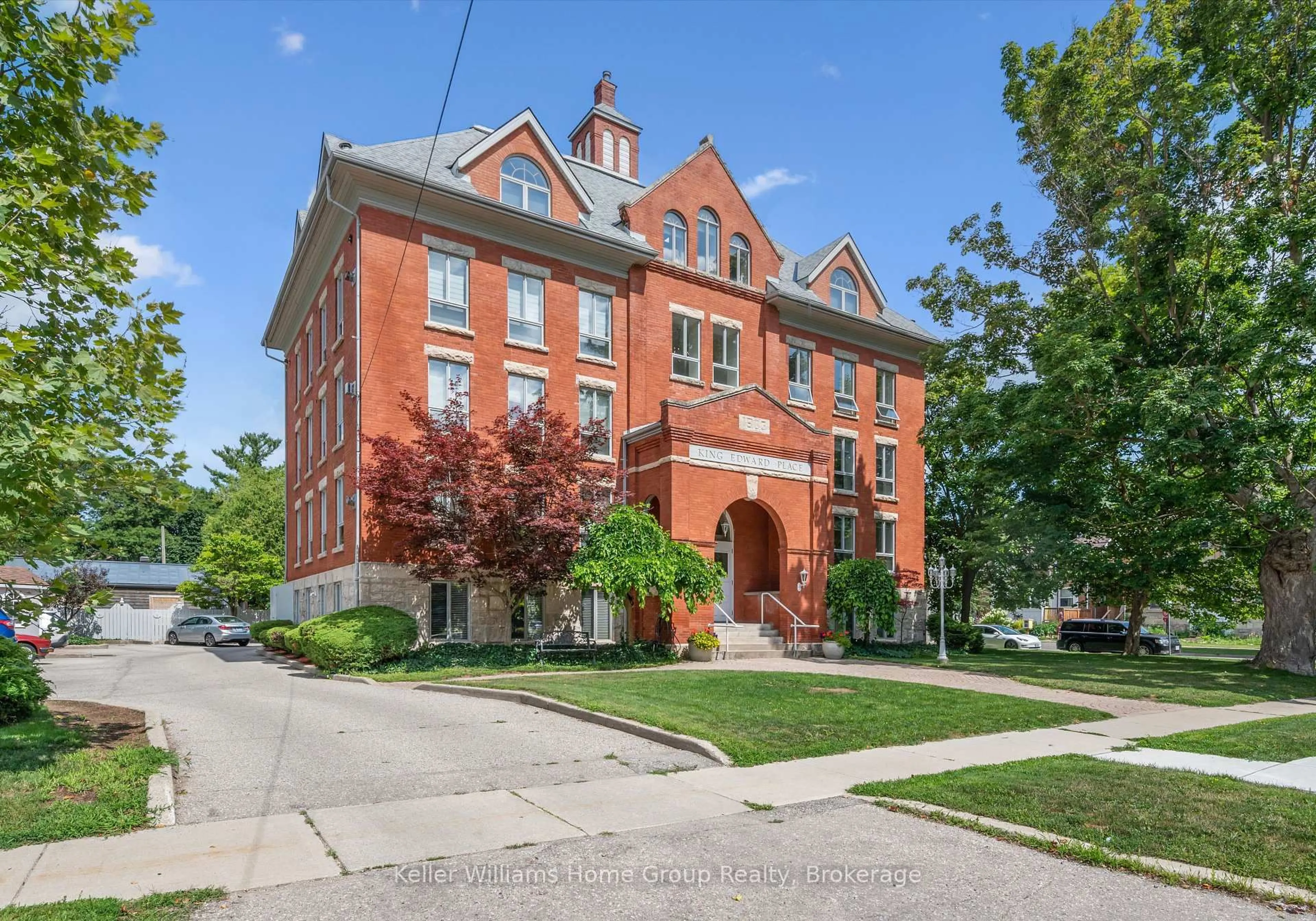 Home with brick exterior material, street for 57 SUFFOLK St #408, Guelph Ontario N1H 2J1