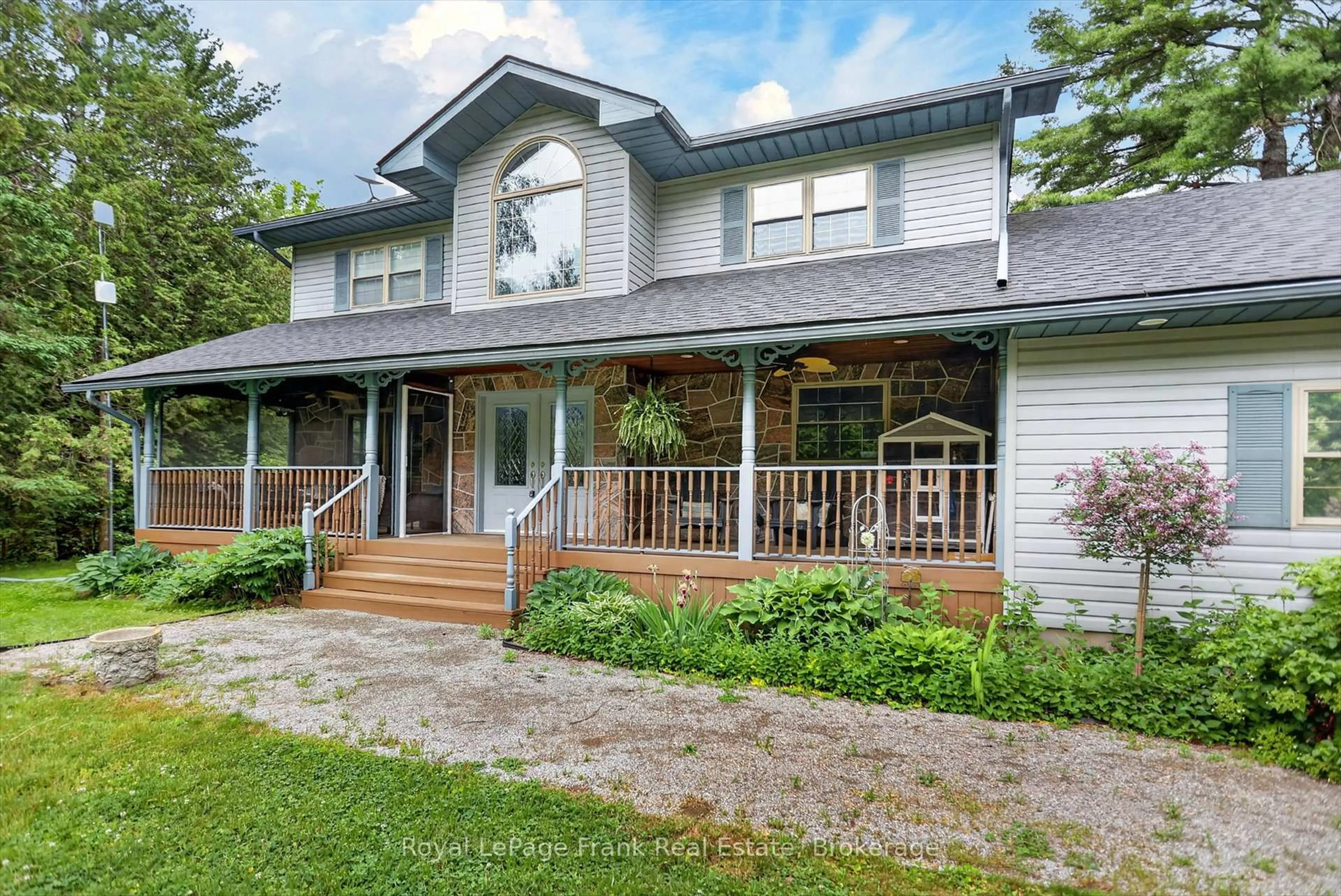 Home with vinyl exterior material, street for 1600 4th Line Rd, Douro-Dummer Ontario K0L 2H0