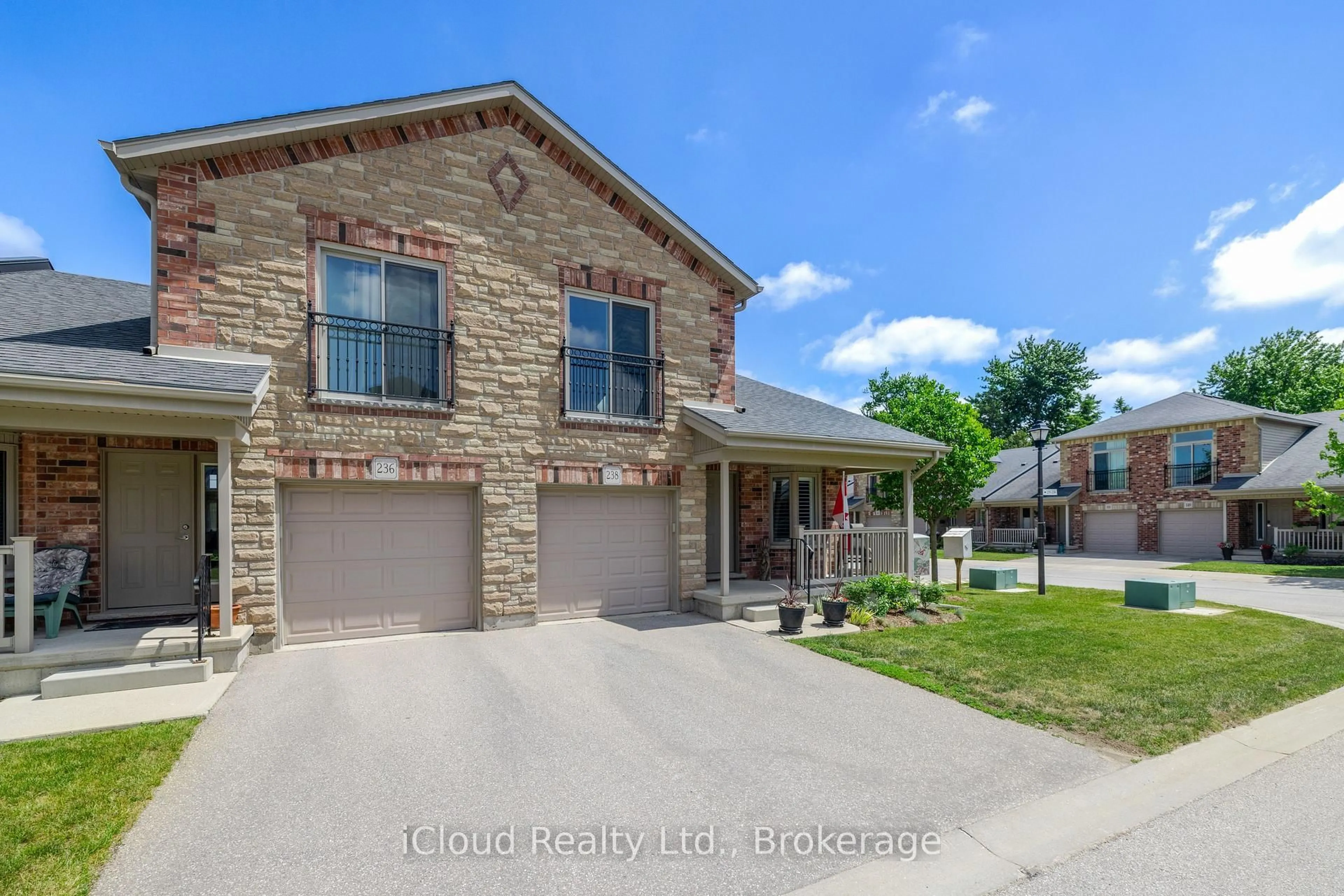 Home with brick exterior material, street for 50 Galt Rd #238, Stratford Ontario N5A 0B2