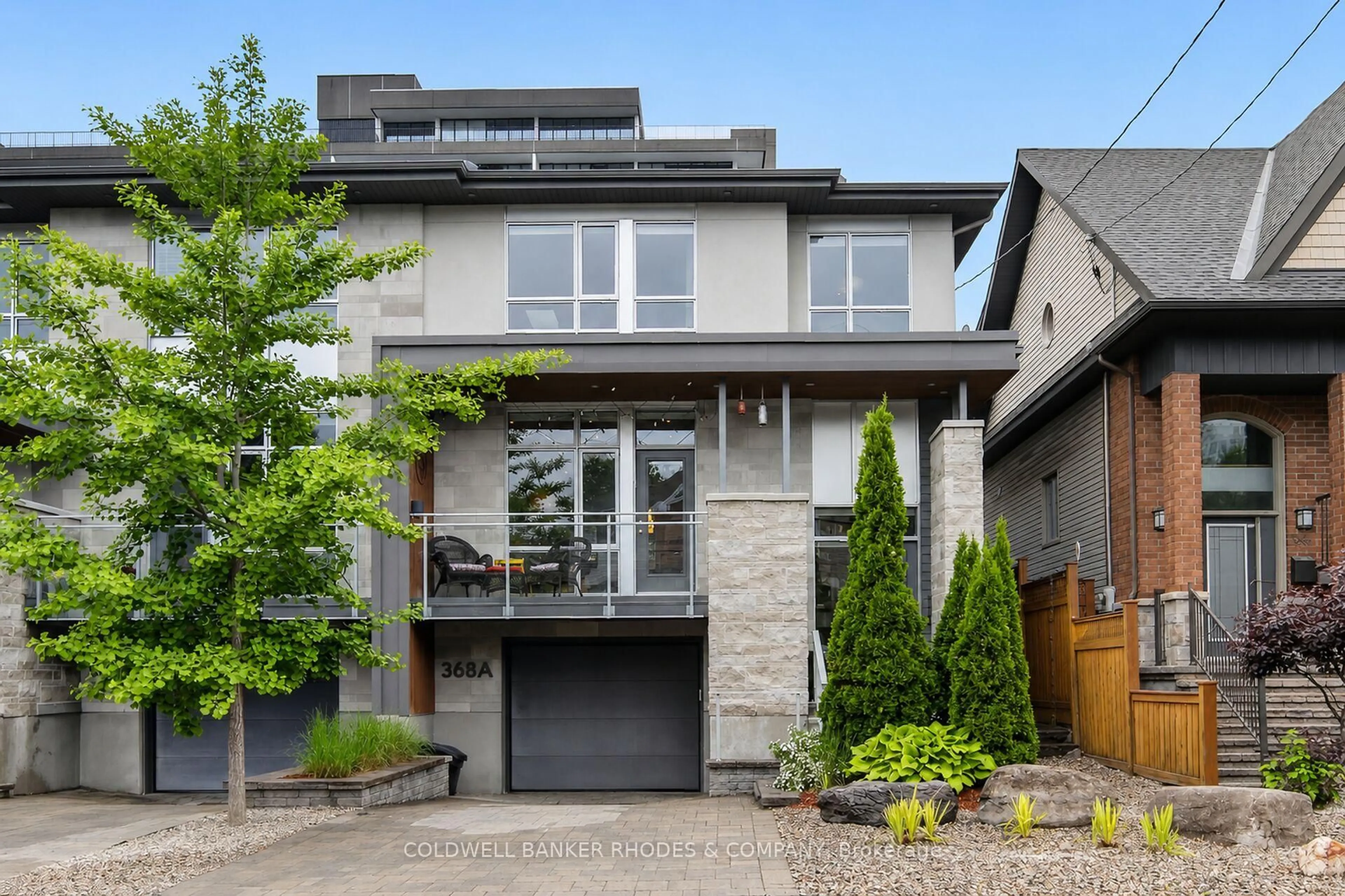 Home with brick exterior material, street for 368A Berkley Ave, Ottawa Ontario K2A 2G7