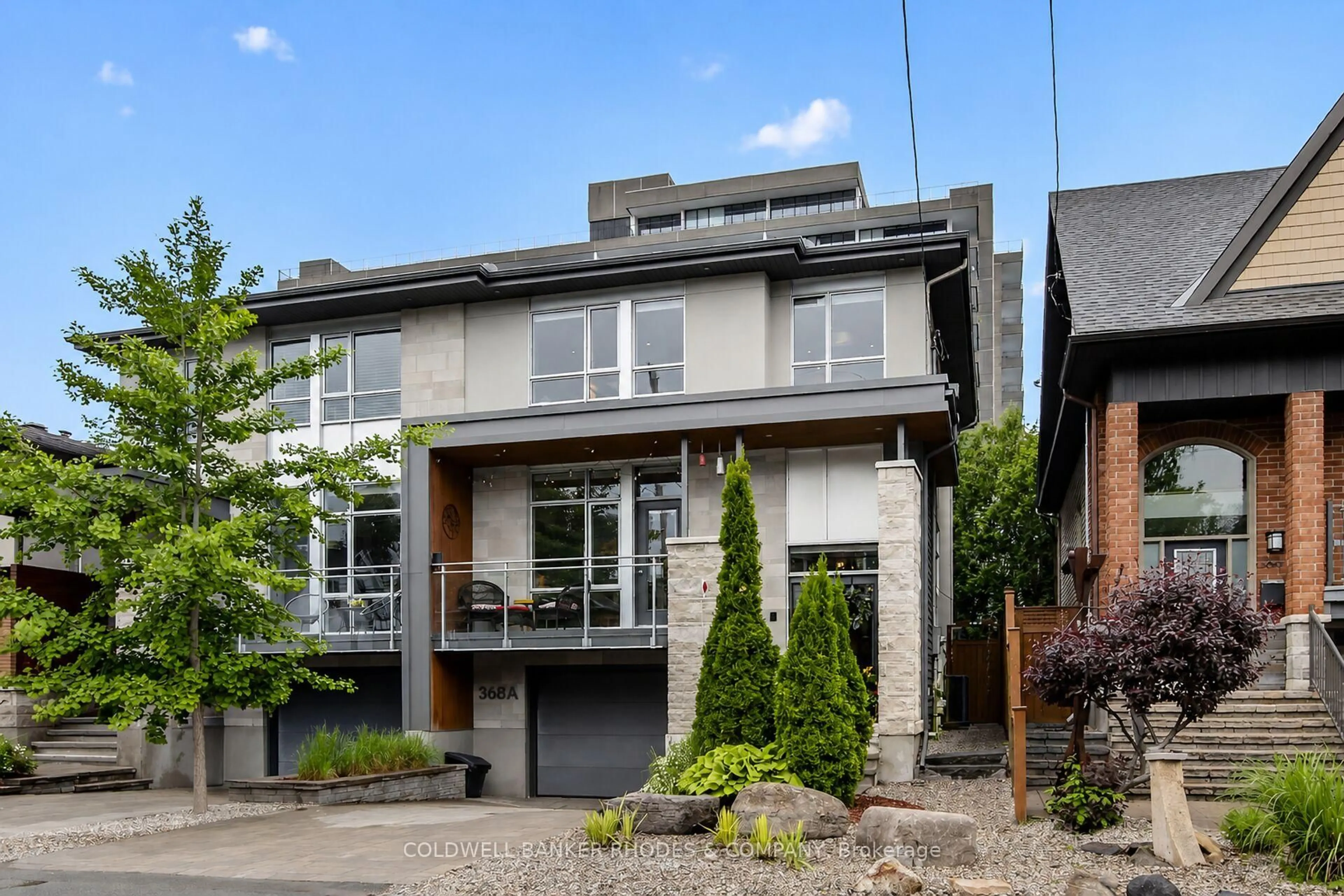 Home with brick exterior material, street for 368A Berkley Ave, Ottawa Ontario K2A 2G7