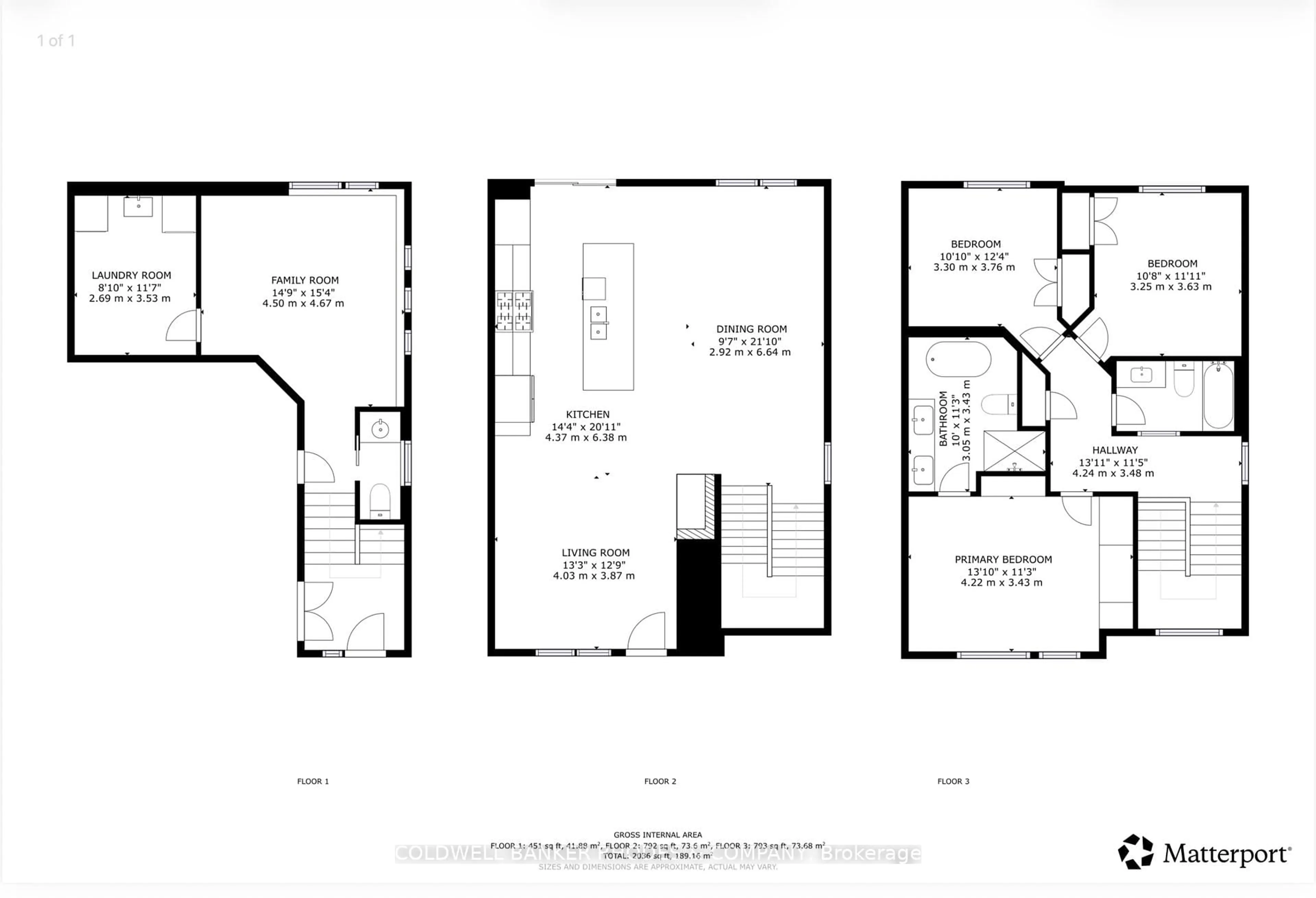 Floor plan for 368A Berkley Ave, Ottawa Ontario K2A 2G7