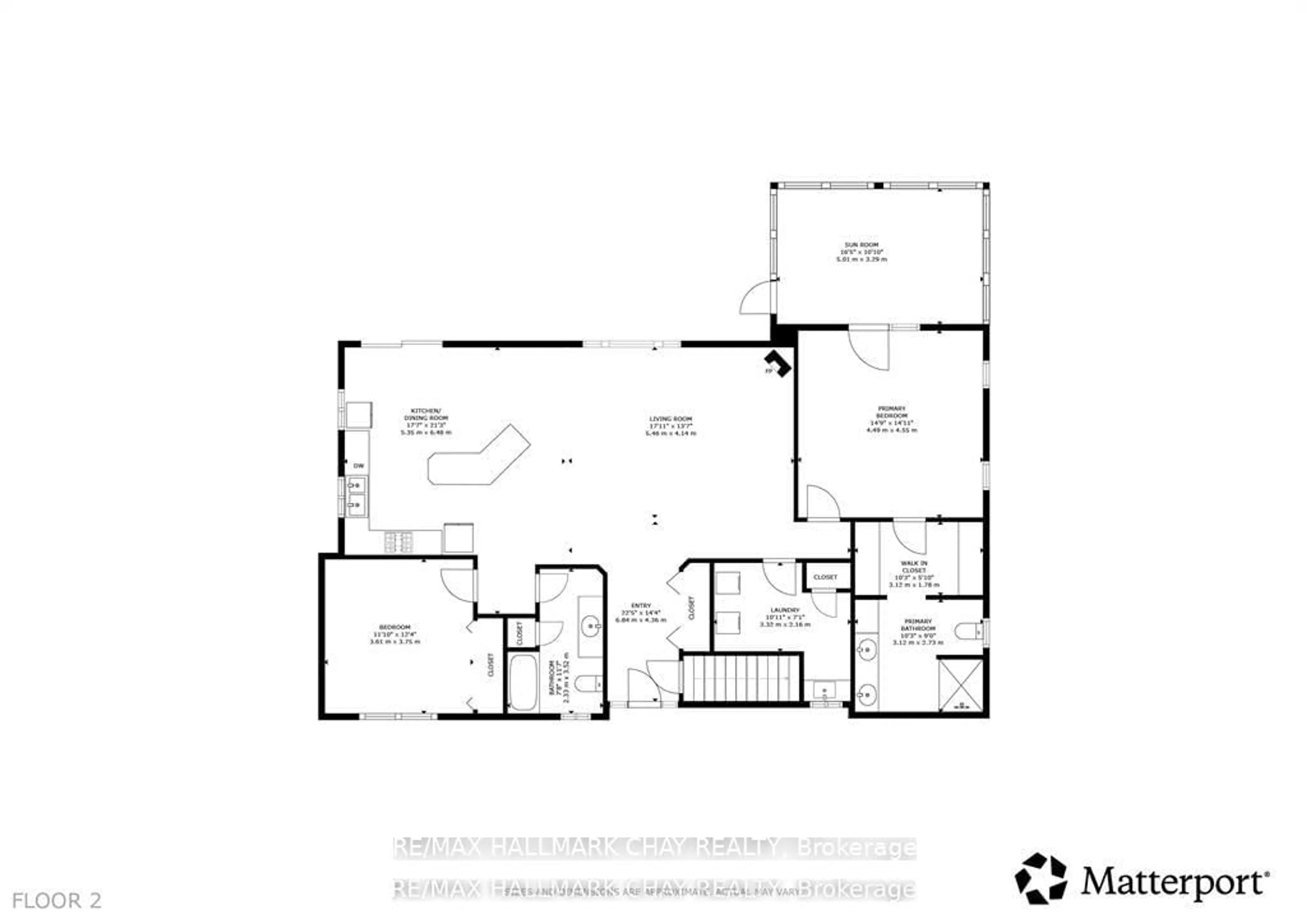 Floor plan for 137 Pickerel Point Rd, Georgian Bay Ontario L0K 1S0