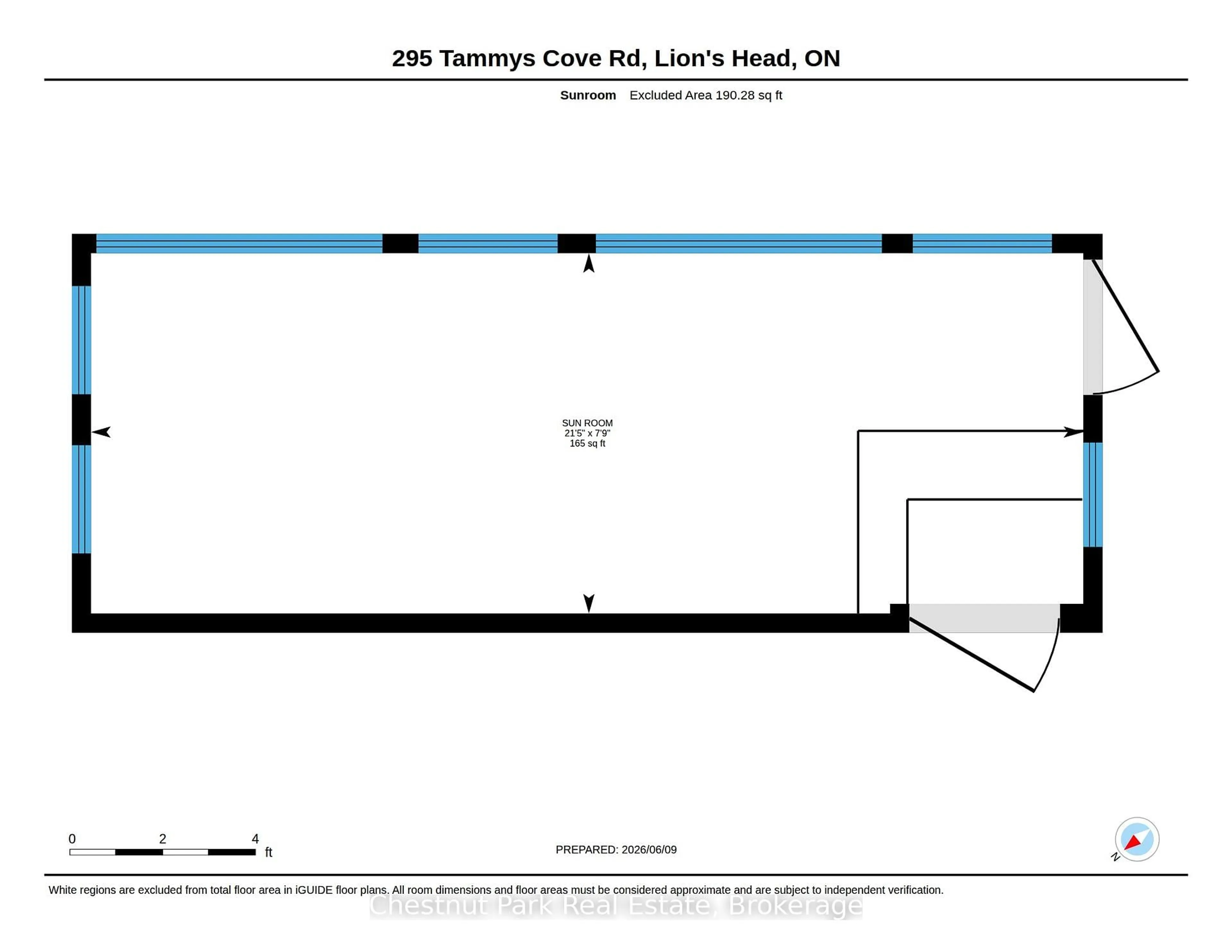 Floor plan for 295 Tammys Cove Rd, Northern Bruce Peninsula Ontario N0H 1W0