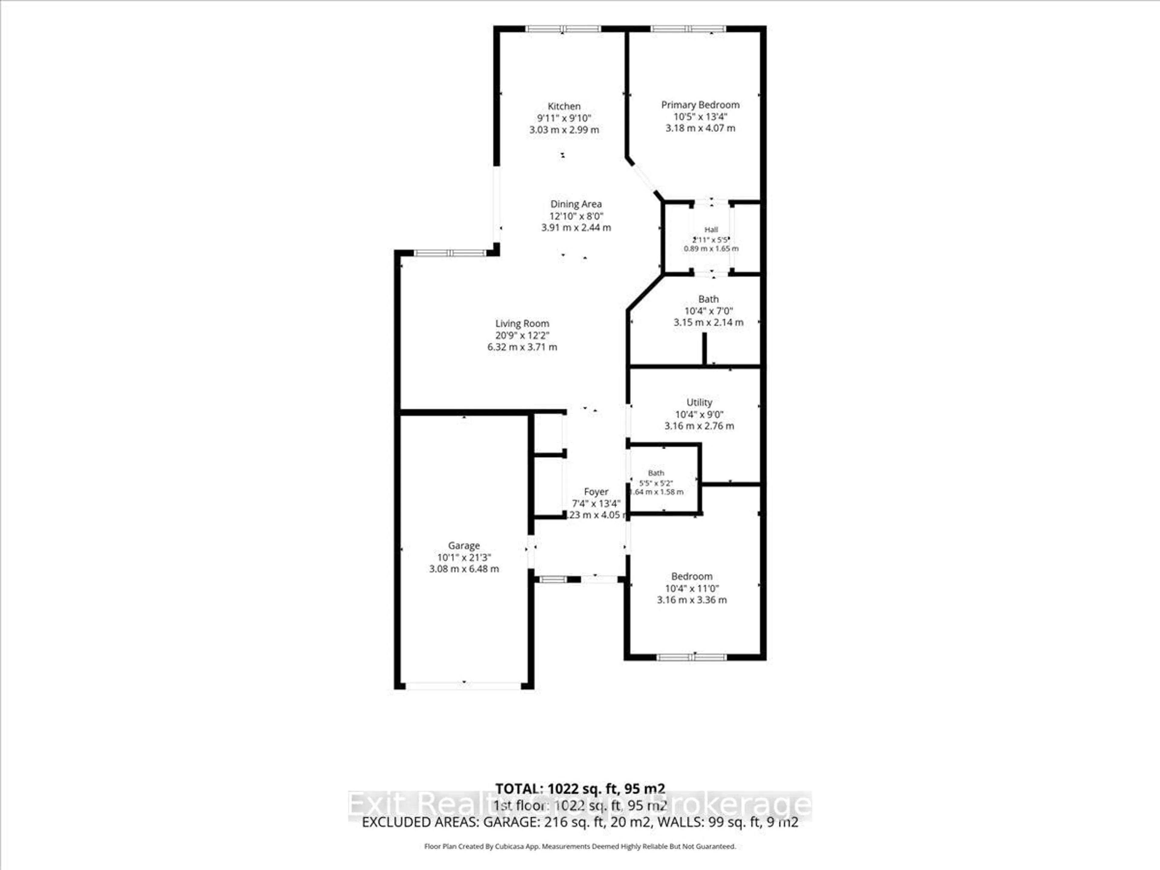 Floor plan for 15 Aldersgate Dr #25, Belleville Ontario K8P 5N1