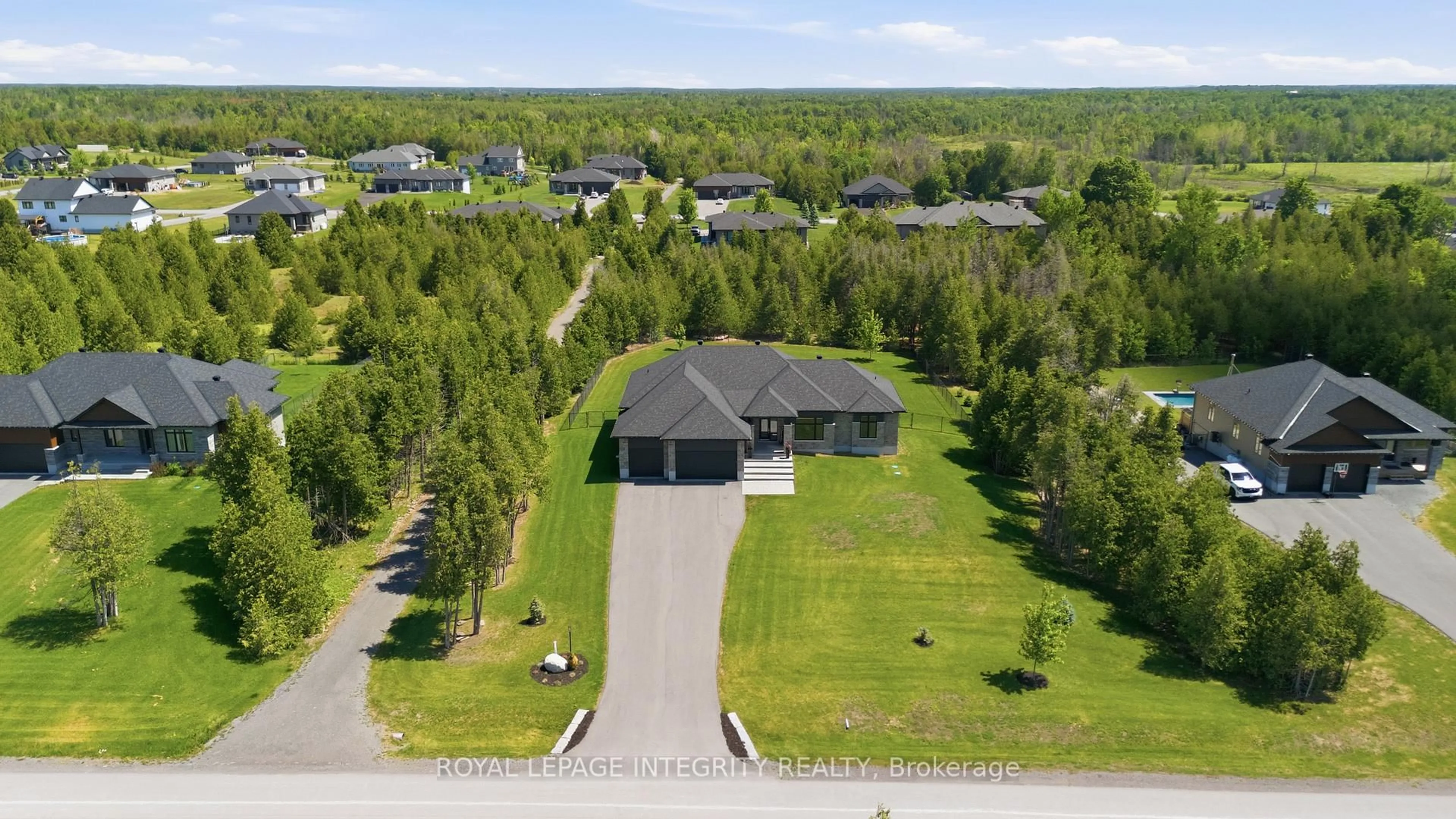 A pic from outside/outdoor area/front of a property/back of a property/a pic from drone, water/lake/river/ocean view for 248 Abner Poole Rd, Ashton Ontario K0A 1B0