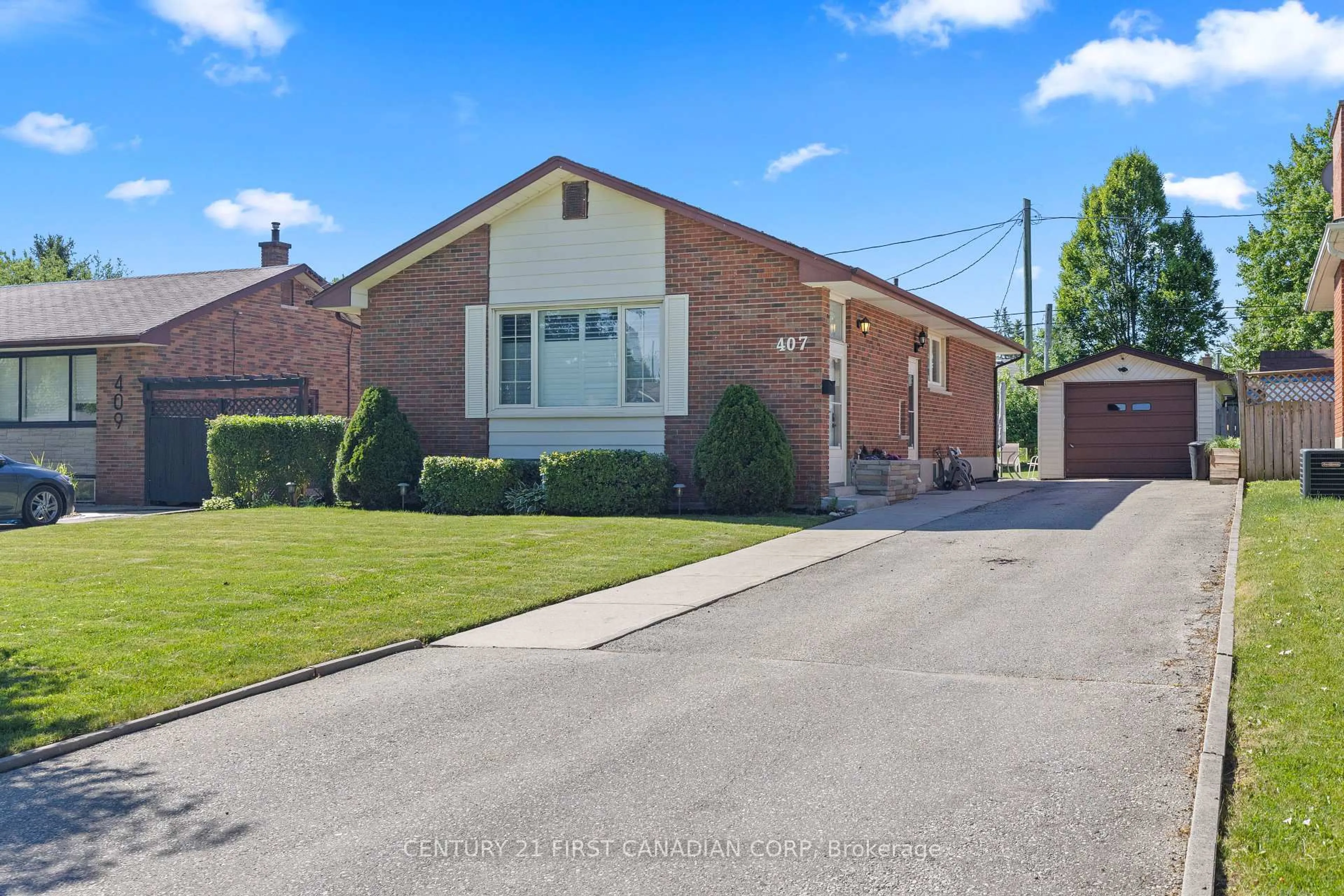 Home with brick exterior material, street for 407 Vermont Ave, London South Ontario N5Z 3E4