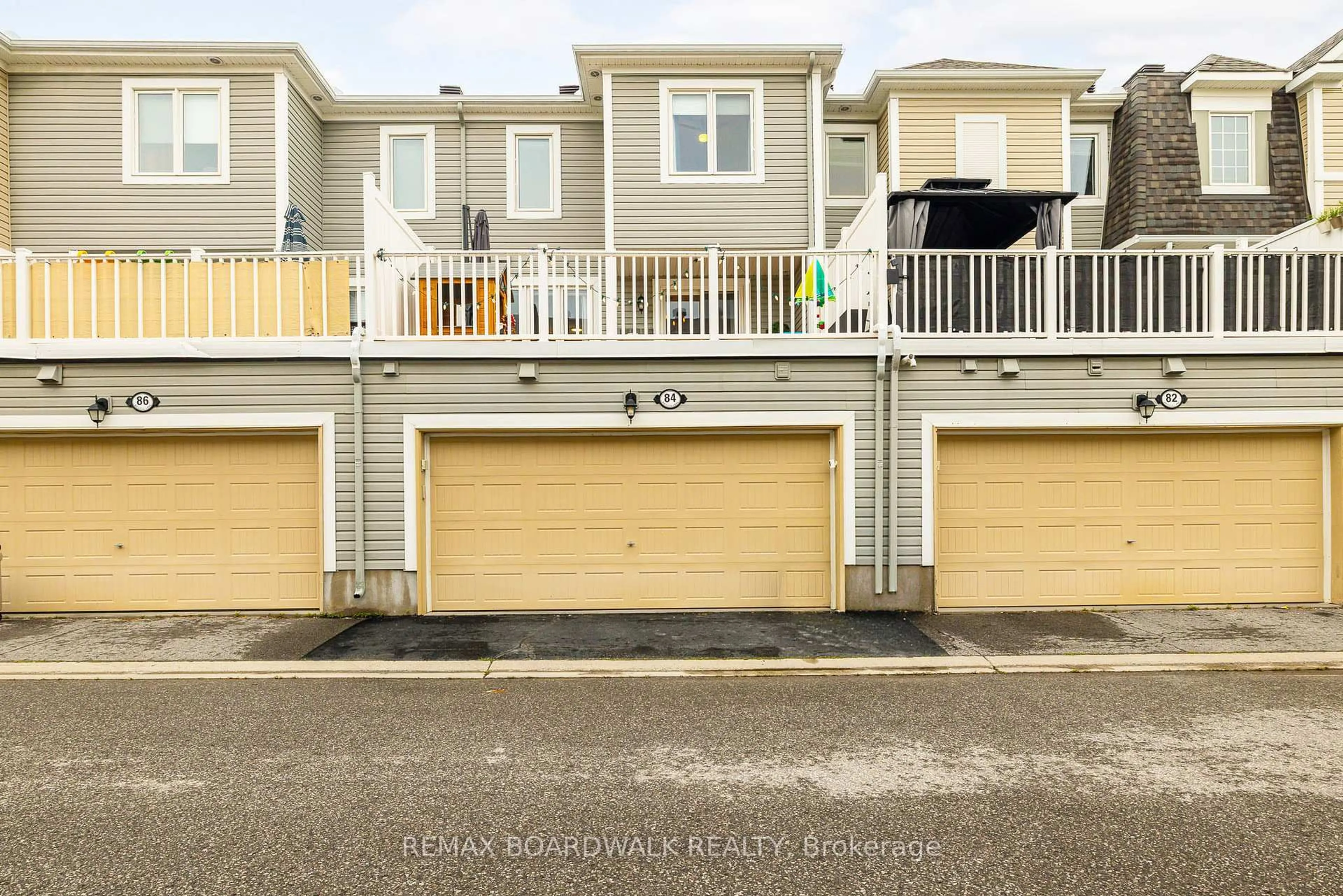 A pic from outside/outdoor area/front of a property/back of a property/a pic from drone, street for 84 Brisote Lane, Stittsville Ontario K2S 0V3