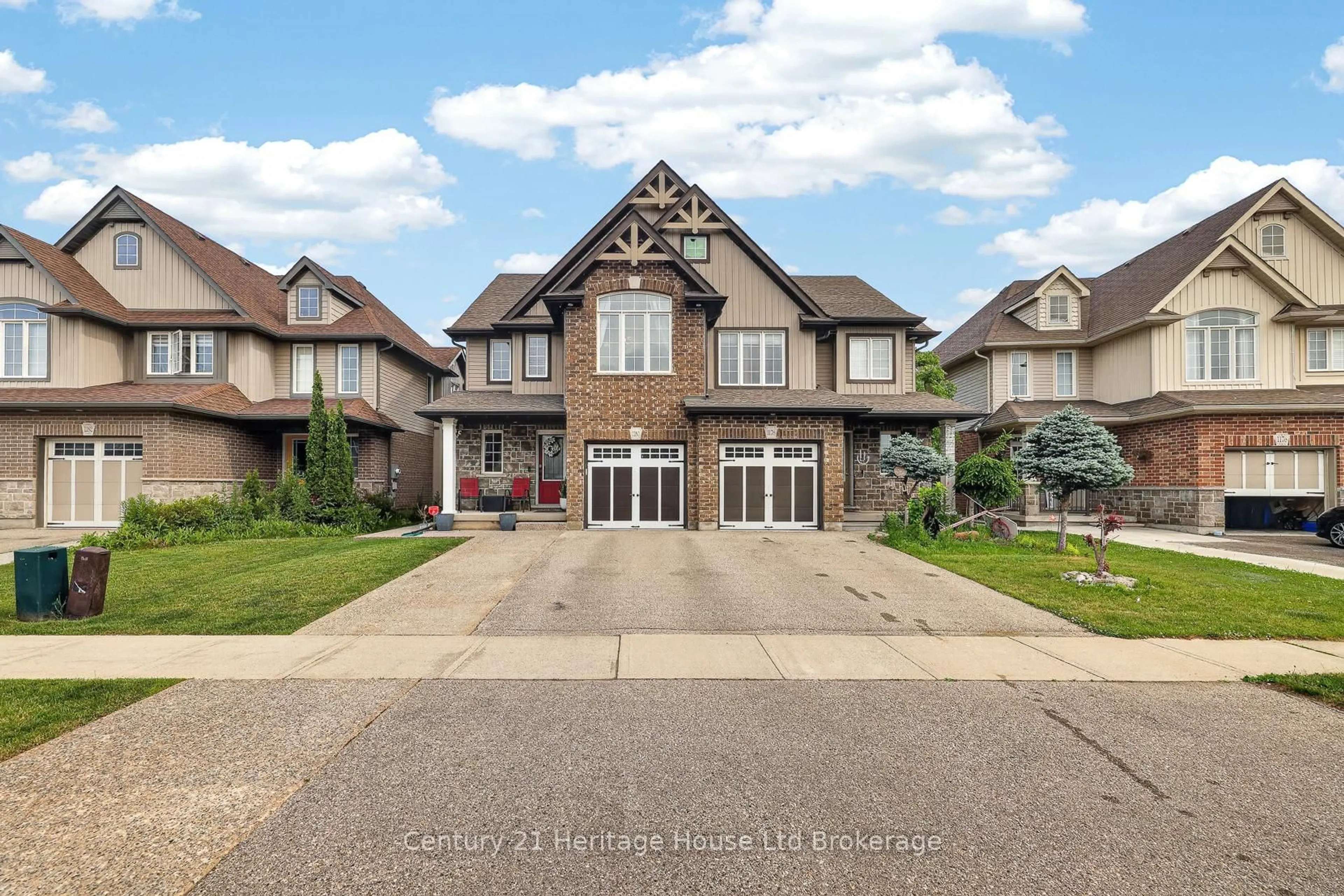 Home with brick exterior material, street for 1180 CAEN Ave, Woodstock Ontario N4T 0G3