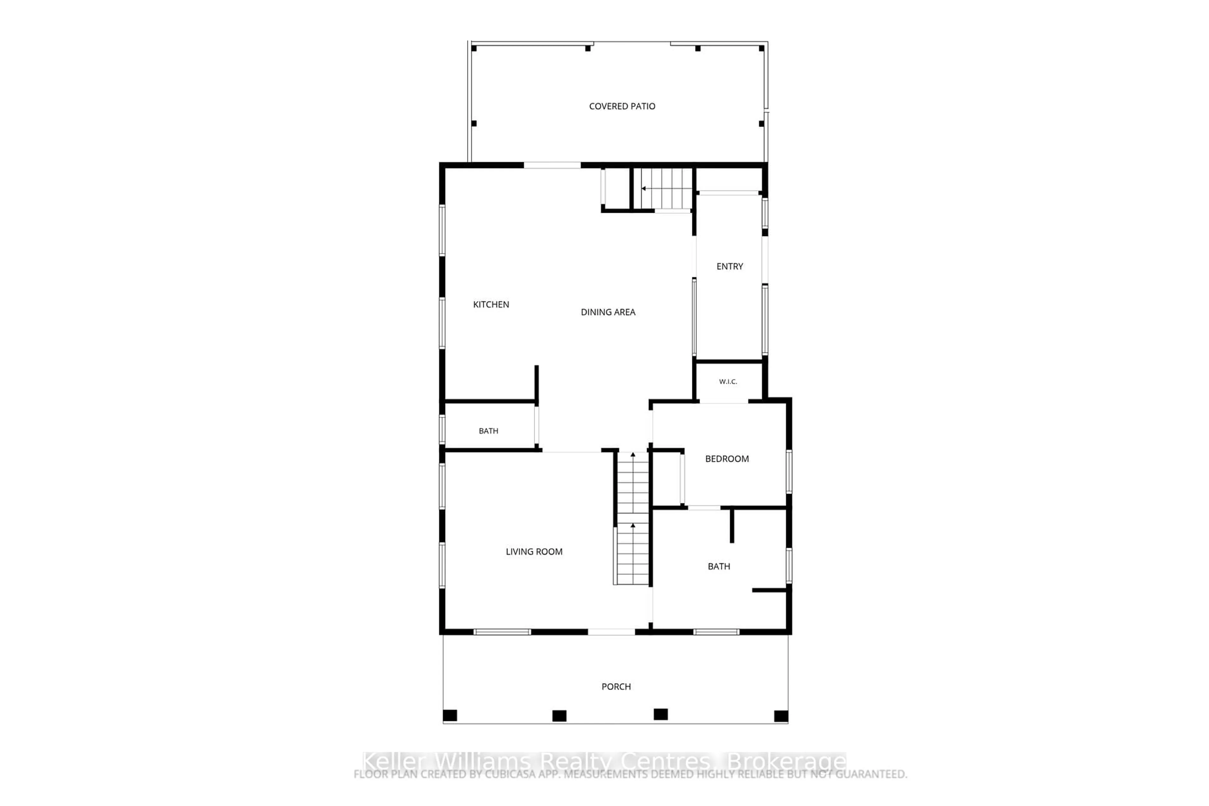 Floor plan for 50/52 Main St, Brockton Ontario N0G 1S0