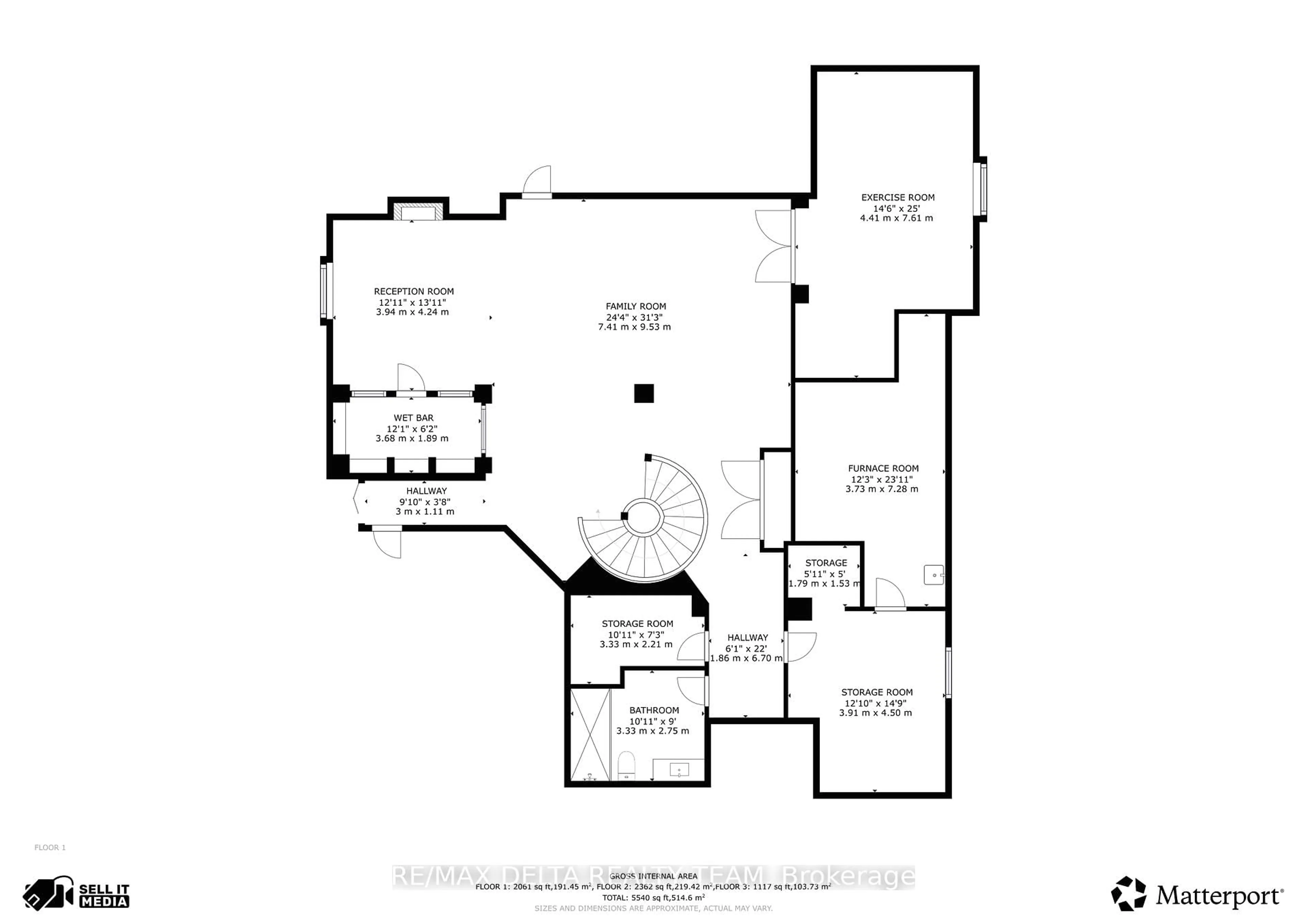 Floor plan for 1353 Jules Leger Dr, Ottawa Ontario K4C 1E2