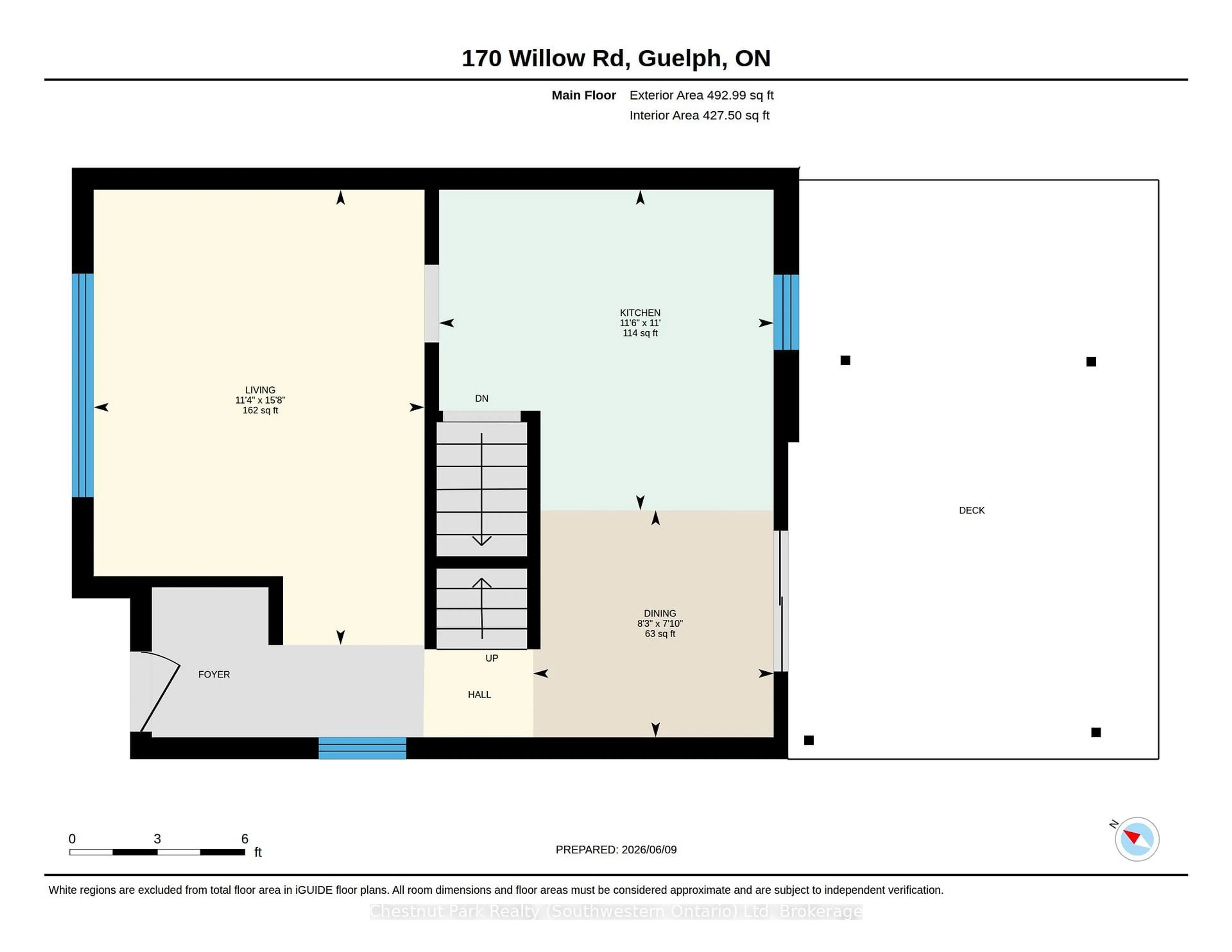 Floor plan for 170 Willow Rd, Guelph Ontario N1H 1W8