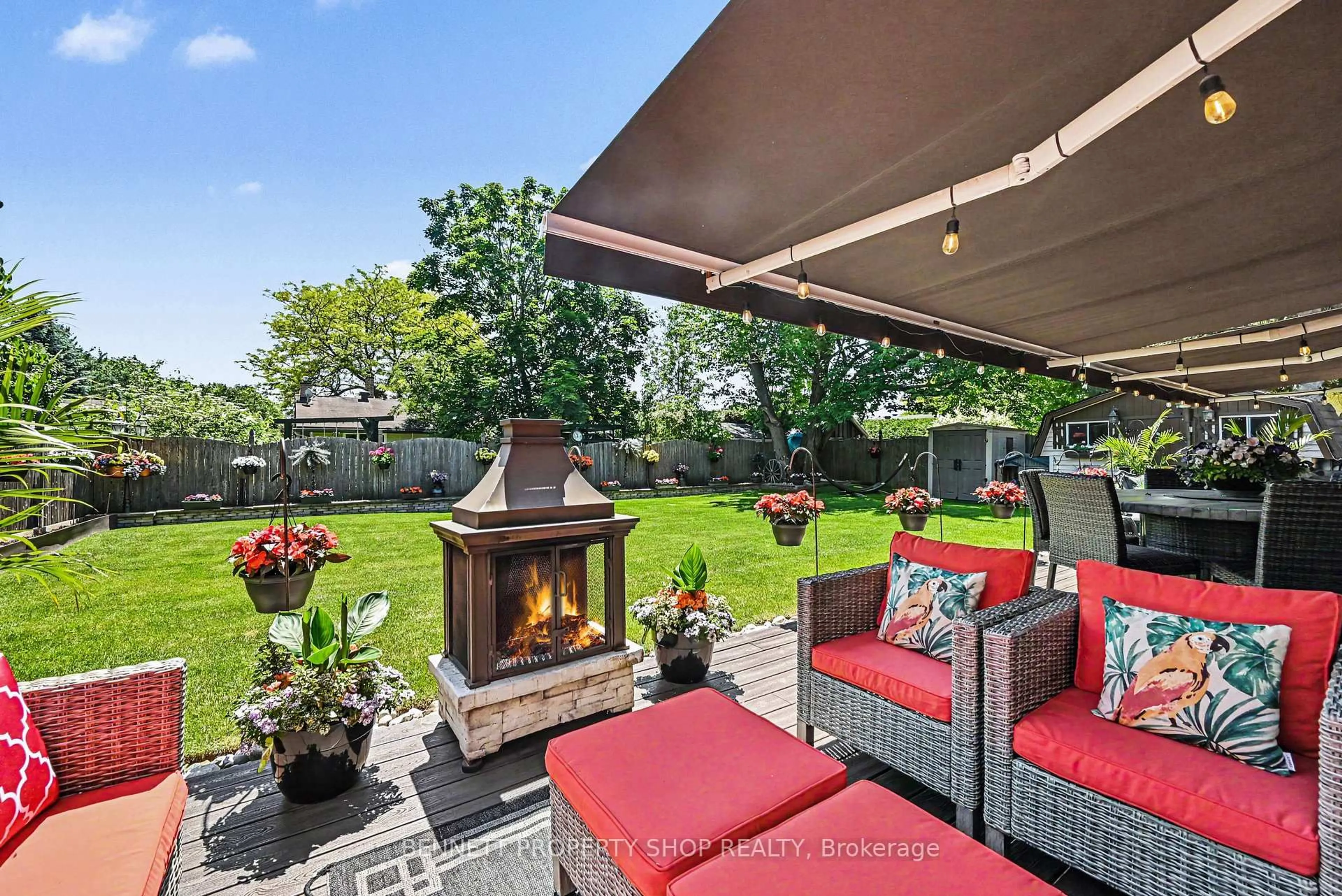 Patio, water/lake/river/ocean view for 78 Meadowbank Dr, Ottawa Ontario K2G 0P5