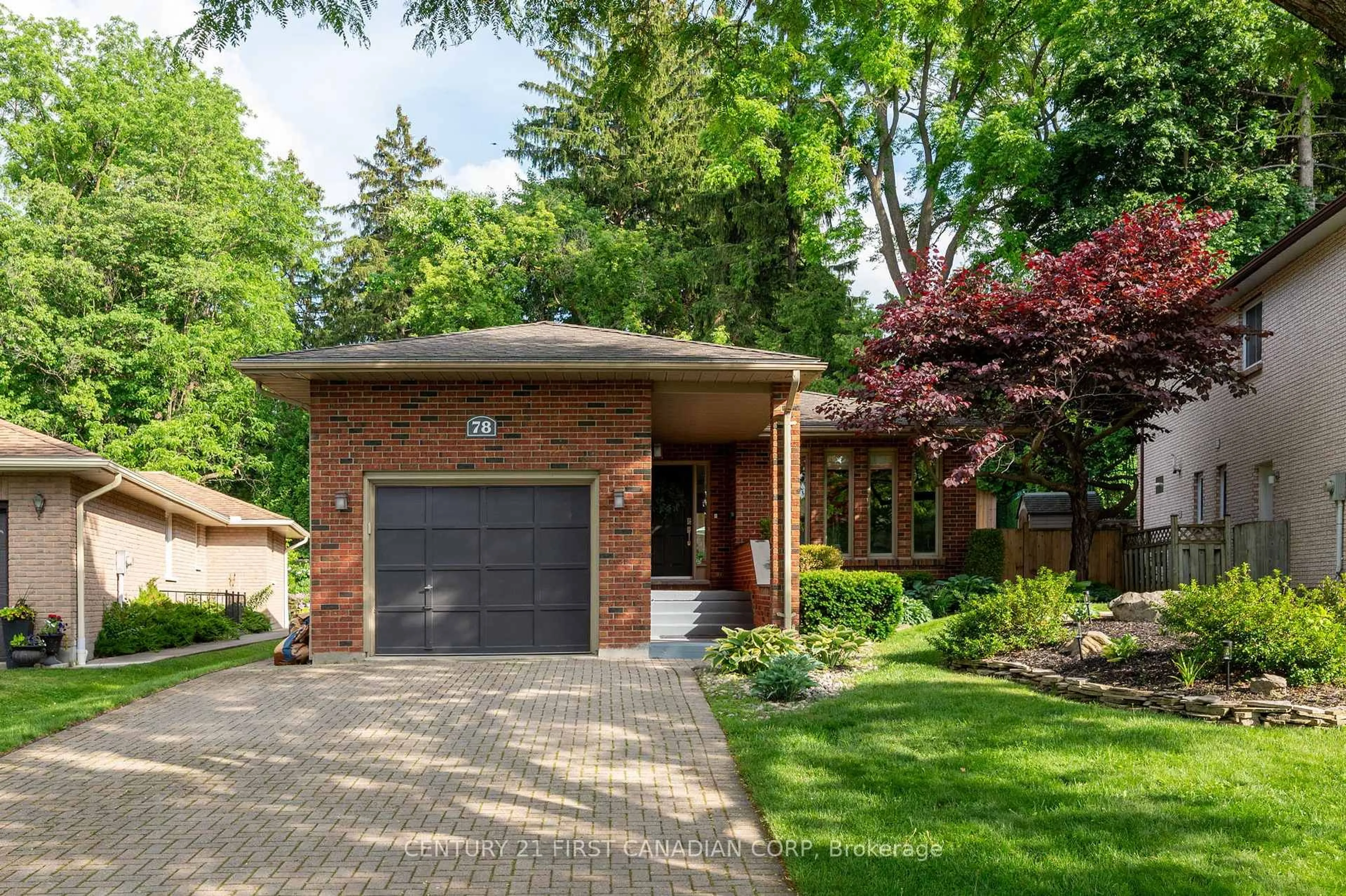 Home with brick exterior material, street for 78 Dundee Pl, London South Ontario N6C 5E6
