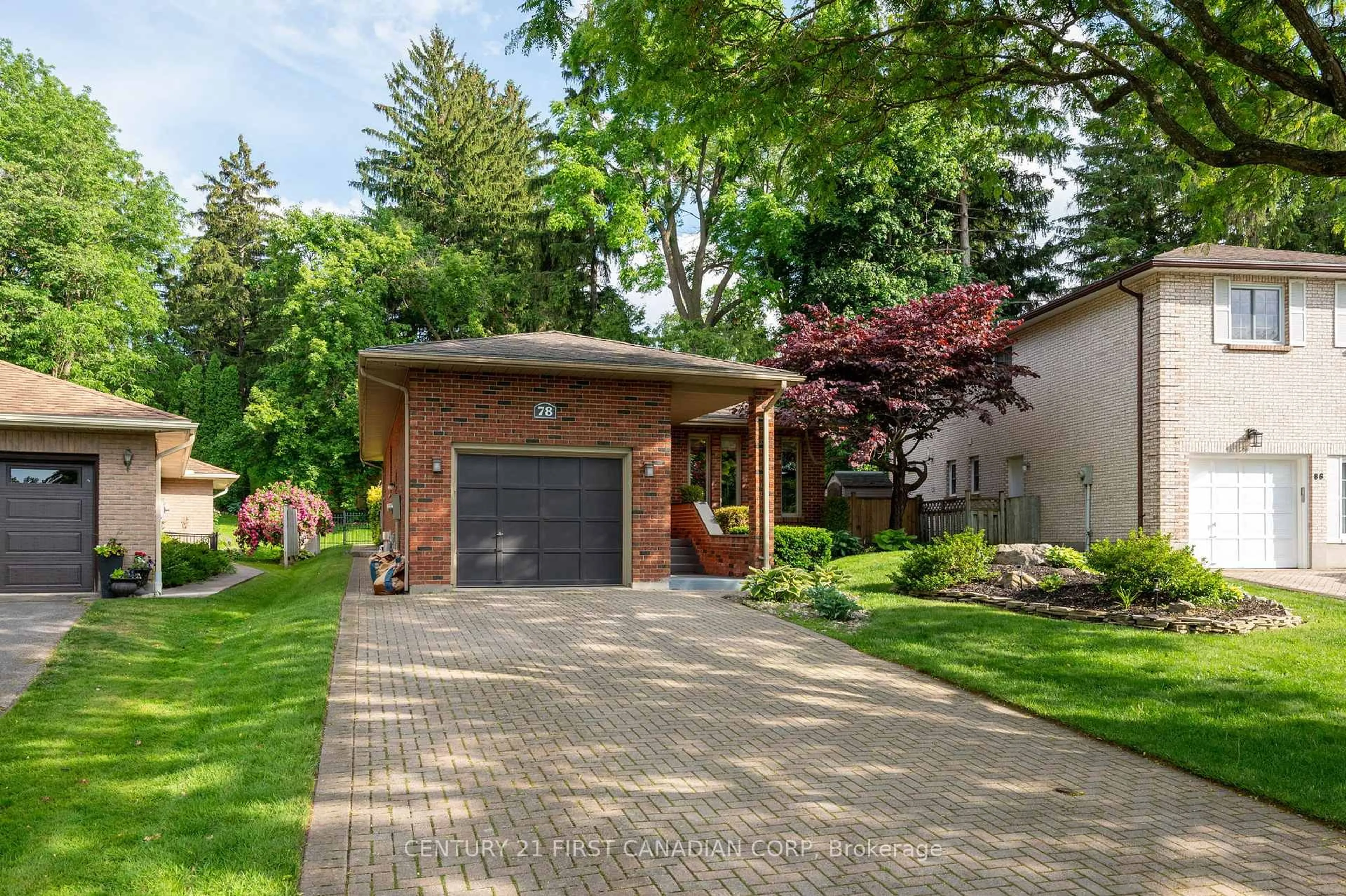 Home with brick exterior material, street for 78 Dundee Pl, London South Ontario N6C 5E6