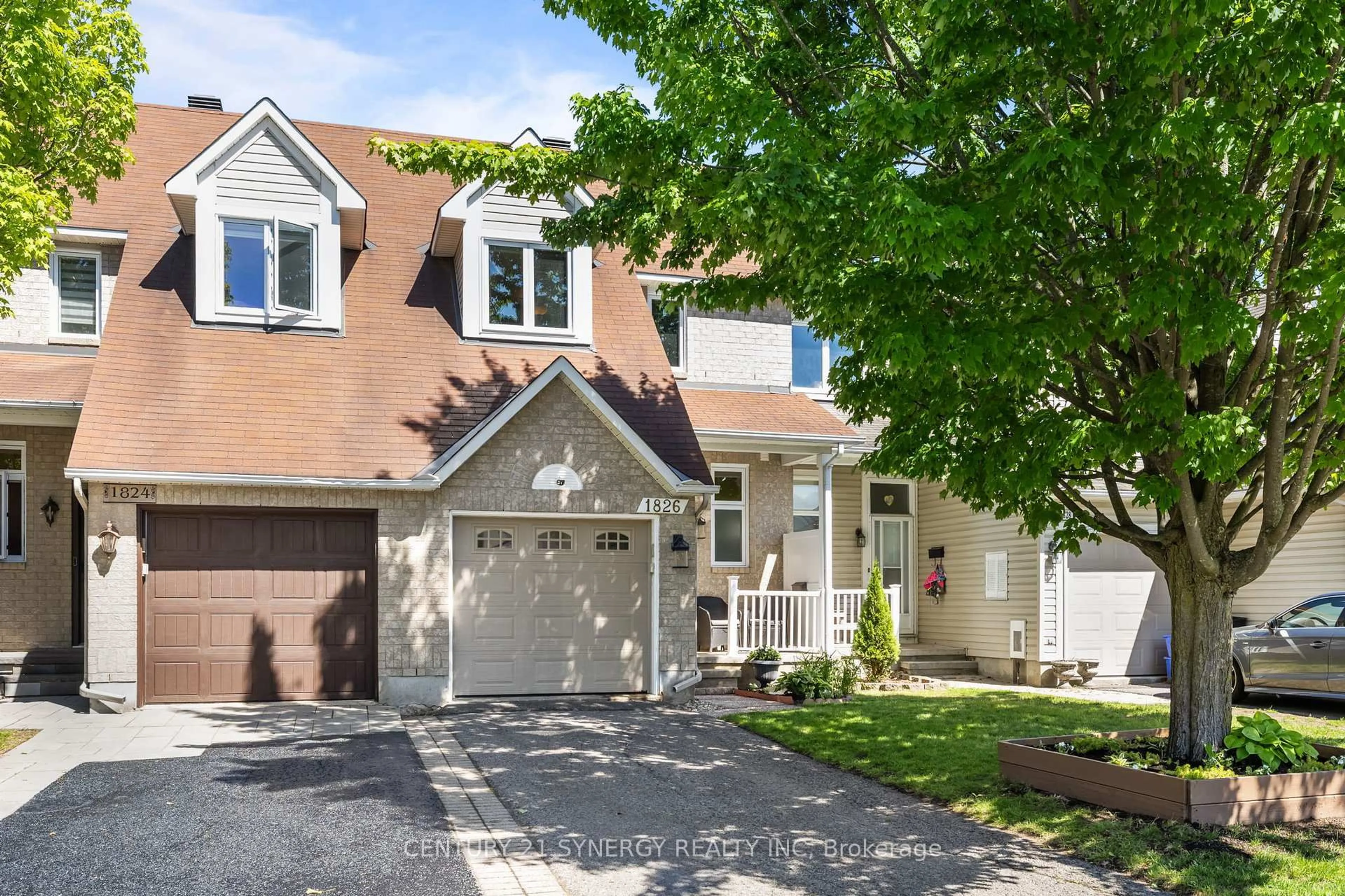 Home with brick exterior material, street for 1826 Hennessy Cres, Ottawa Ontario K4A 3X8